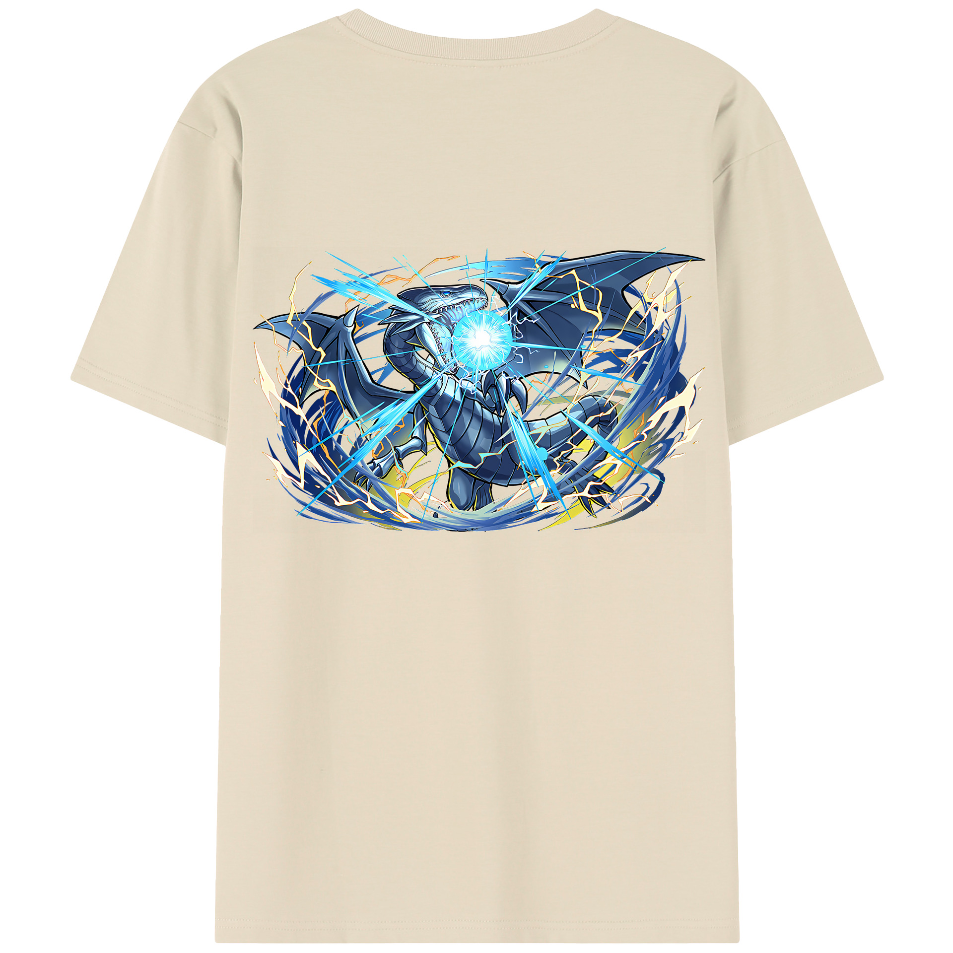 （画像用） 遊☆戯☆王 Yu-Gi-Oh! 綿100％半袖Tシャツ（背面プリント）