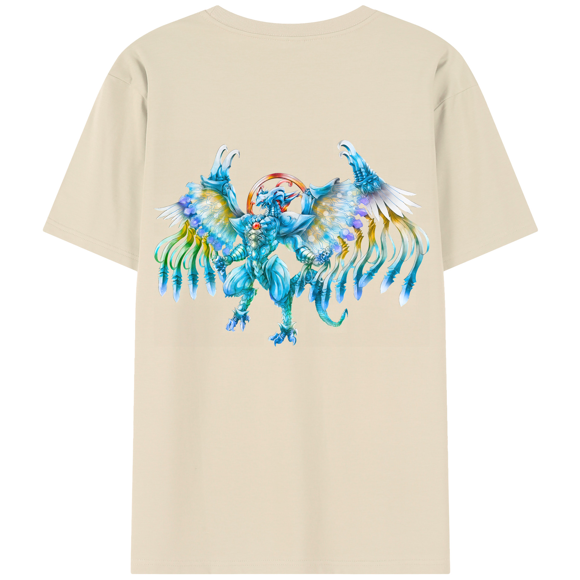 （画像用） 遊☆戯☆王 Yu-Gi-Oh! 綿100％半袖Tシャツ（背面プリント）