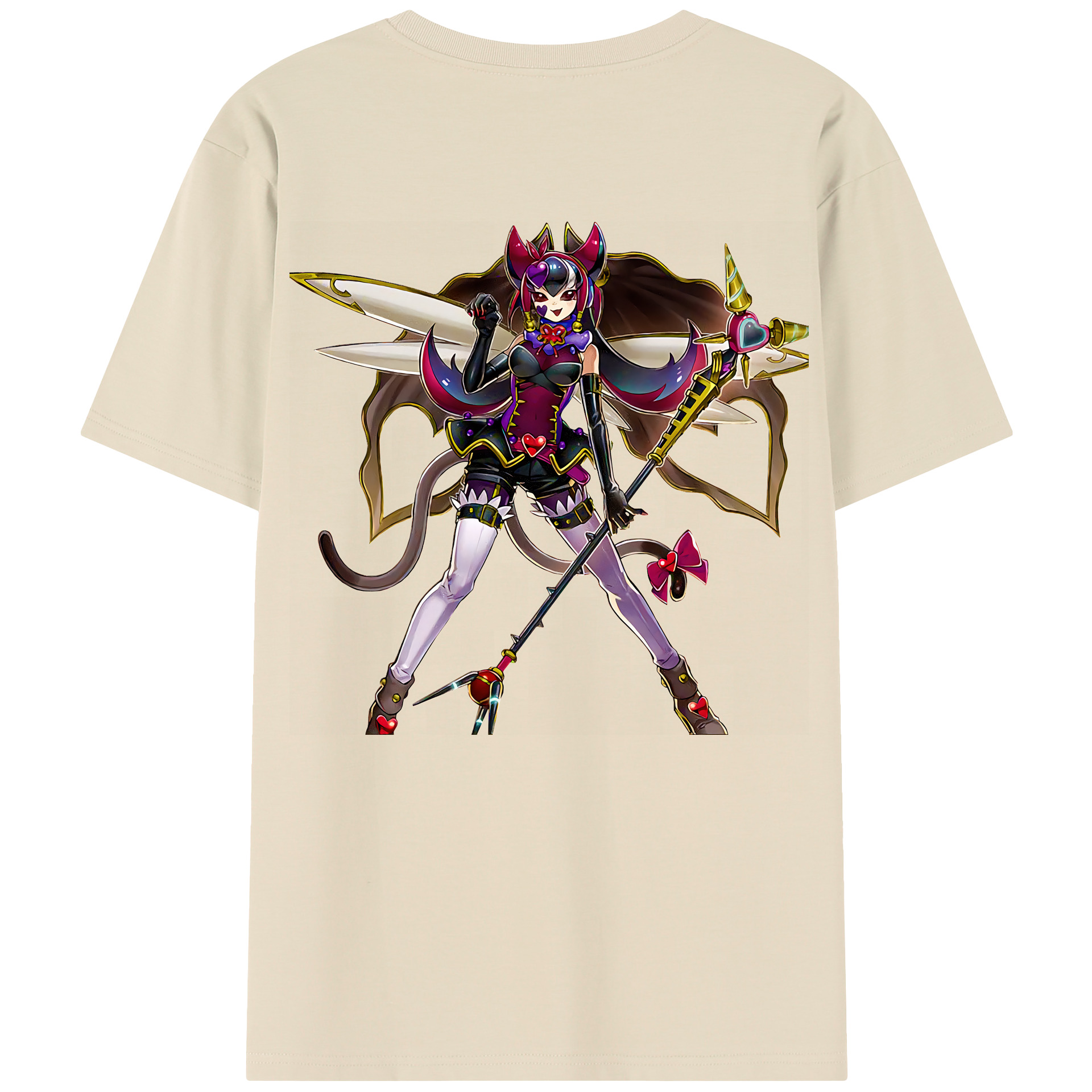 （画像用） 遊☆戯☆王 Yu-Gi-Oh! 綿100％半袖Tシャツ（背面プリント）