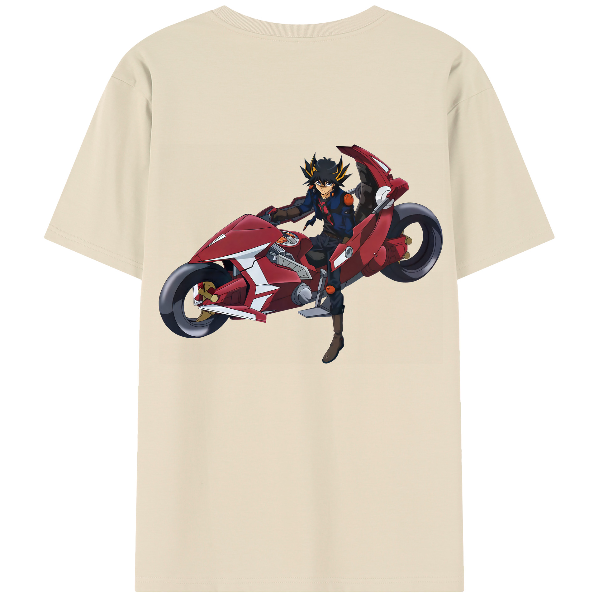 （画像用） 遊☆戯☆王 Yu-Gi-Oh! 綿100％半袖Tシャツ（背面プリント）