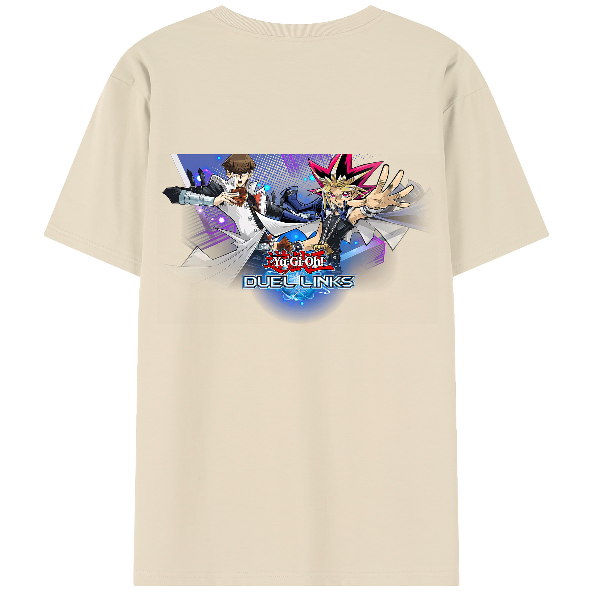 （画像用） 遊☆戯☆王 Yu-Gi-Oh! 綿100％半袖Tシャツ（背面プリント）