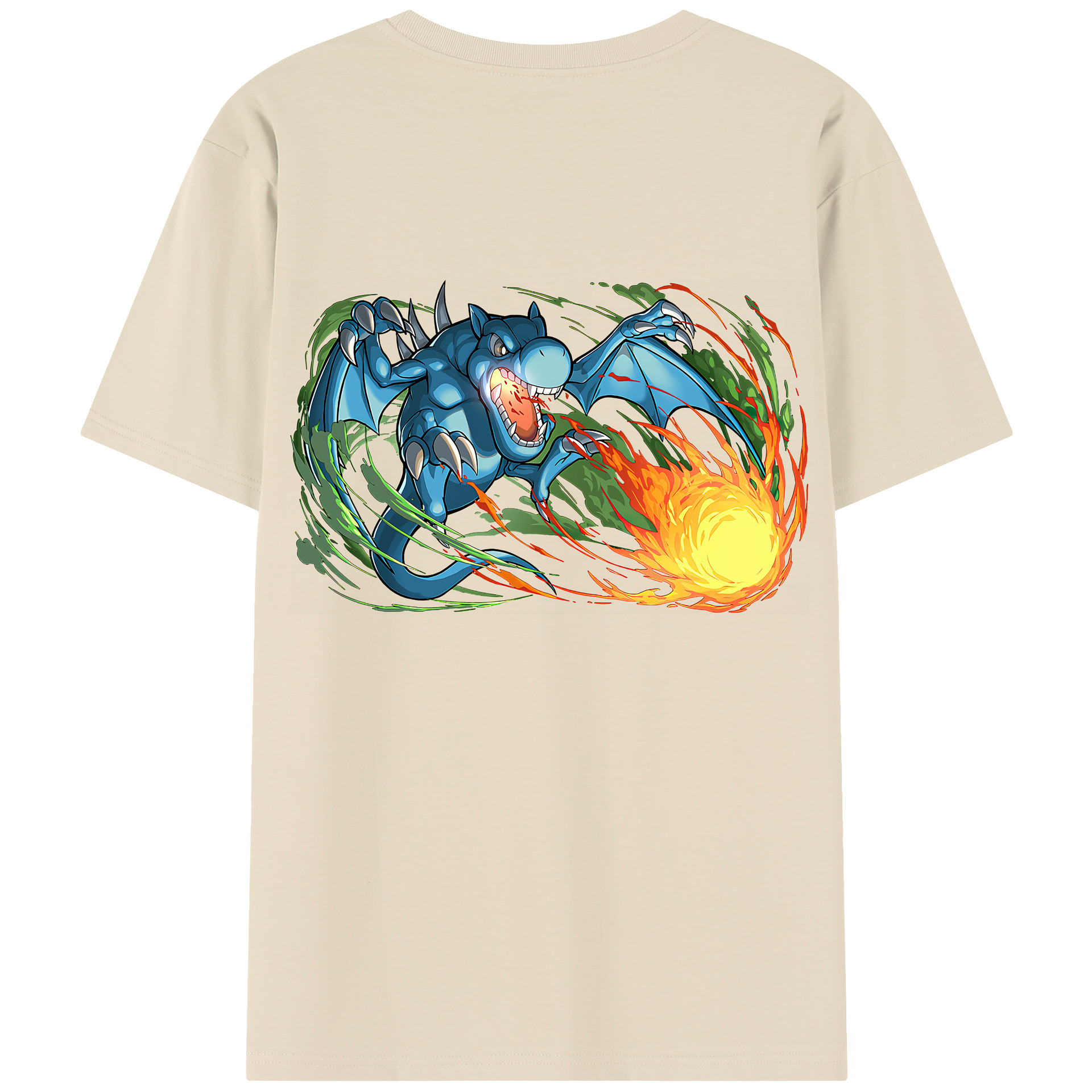 （画像用） 遊☆戯☆王 Yu-Gi-Oh! 綿100％半袖Tシャツ（背面プリント）