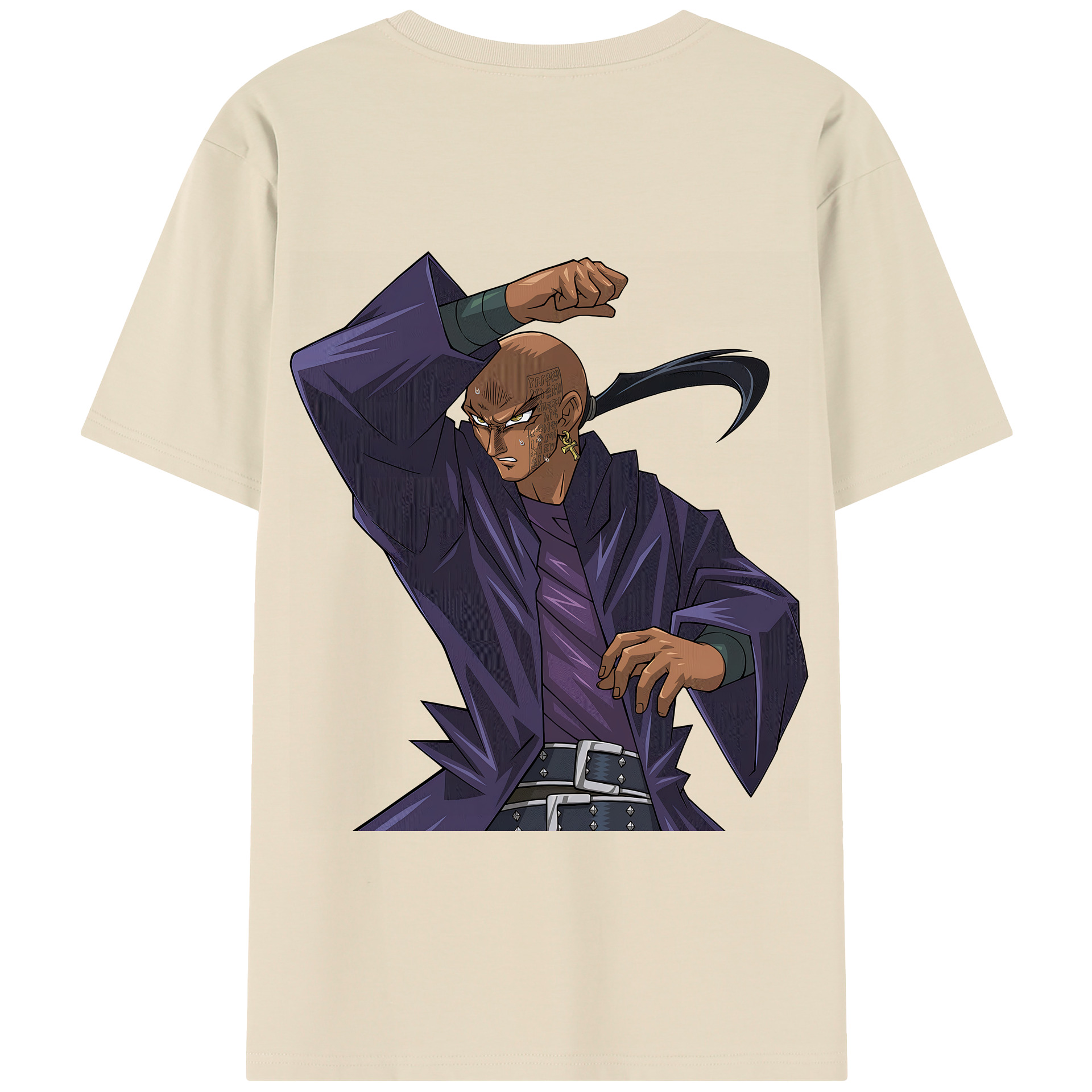 （画像用） 遊☆戯☆王 Yu-Gi-Oh! 綿100％半袖Tシャツ（背面プリント）