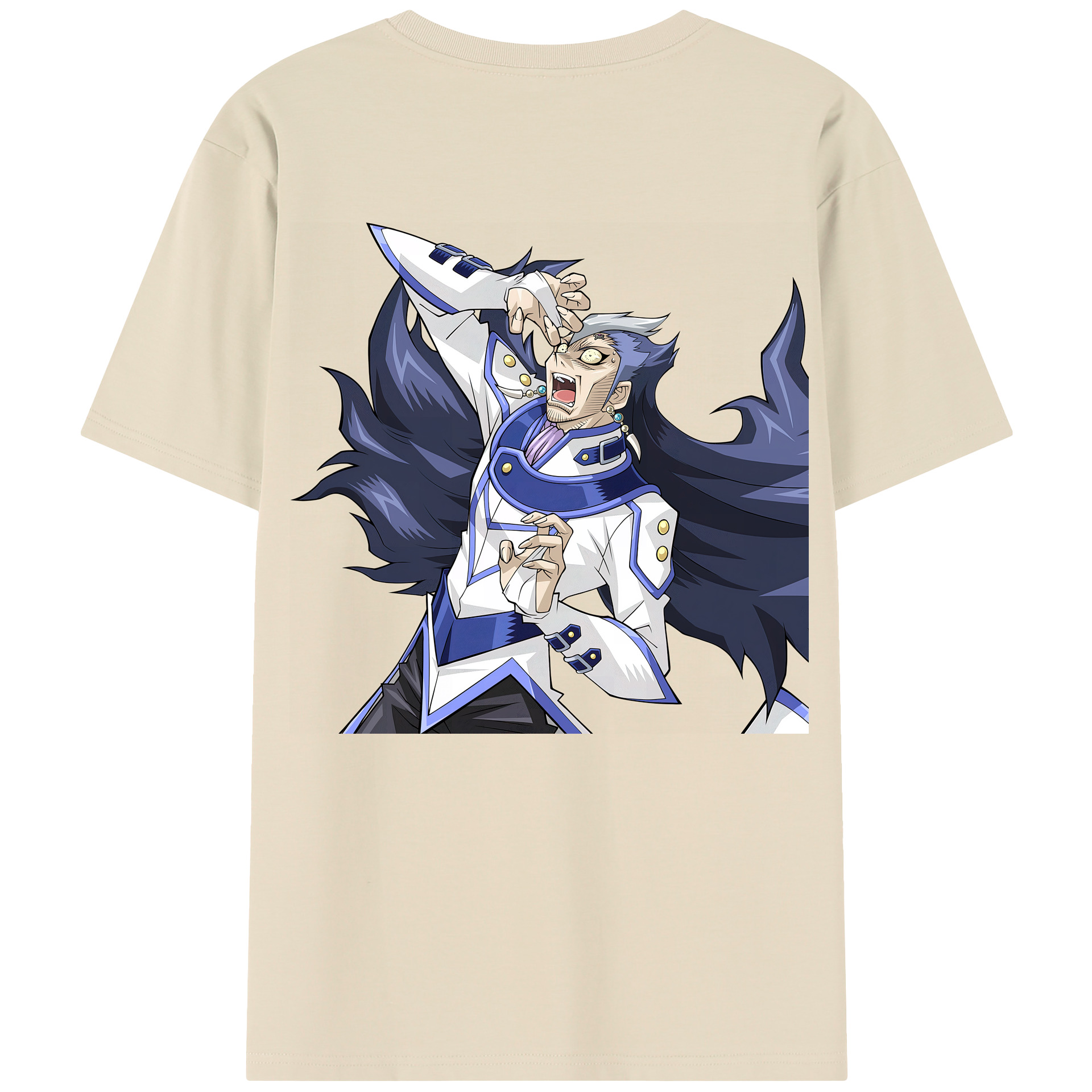 （画像用） 遊☆戯☆王 Yu-Gi-Oh! 綿100％半袖Tシャツ（背面プリント）