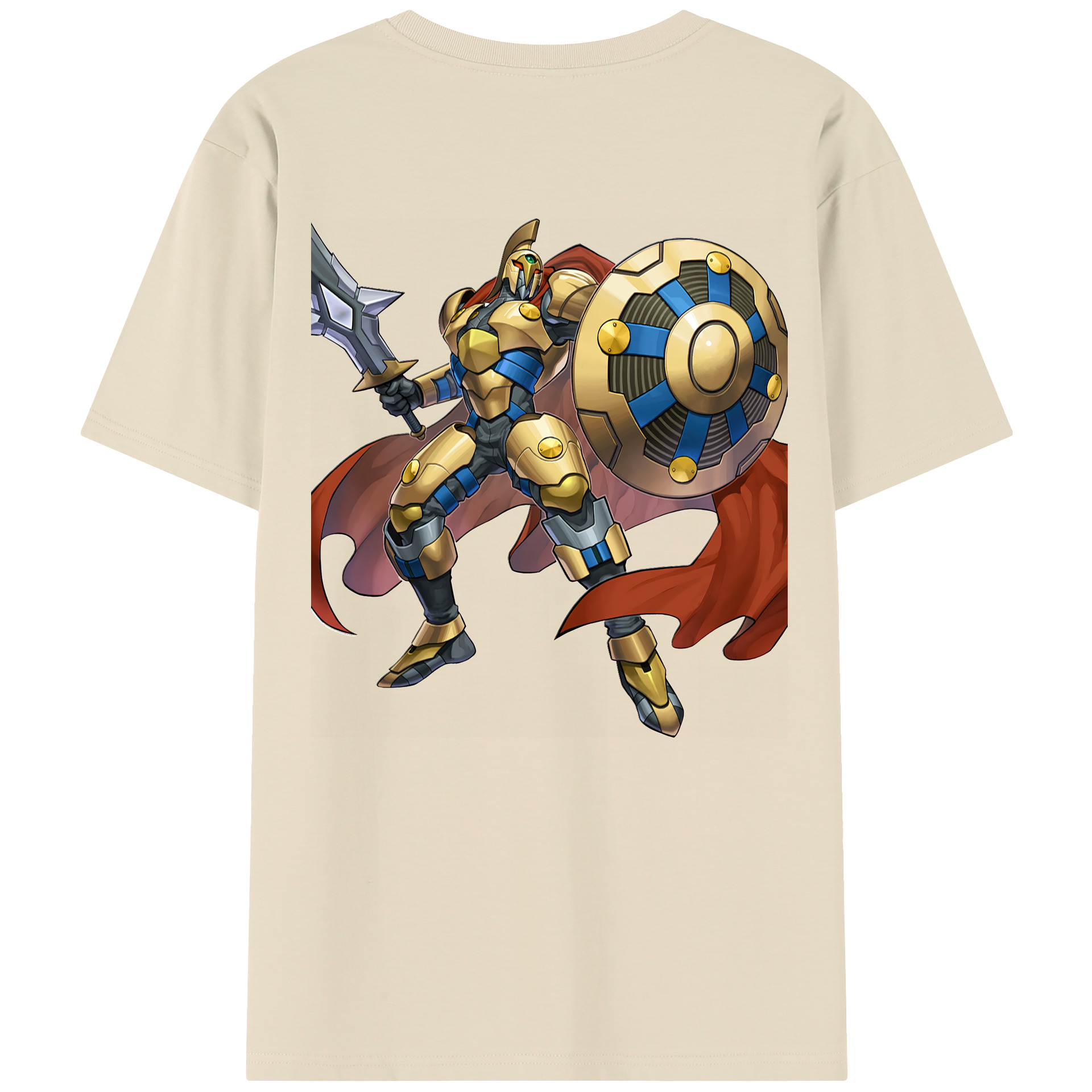 （画像用） 遊☆戯☆王 Yu-Gi-Oh! 綿100％半袖Tシャツ（背面プリント）