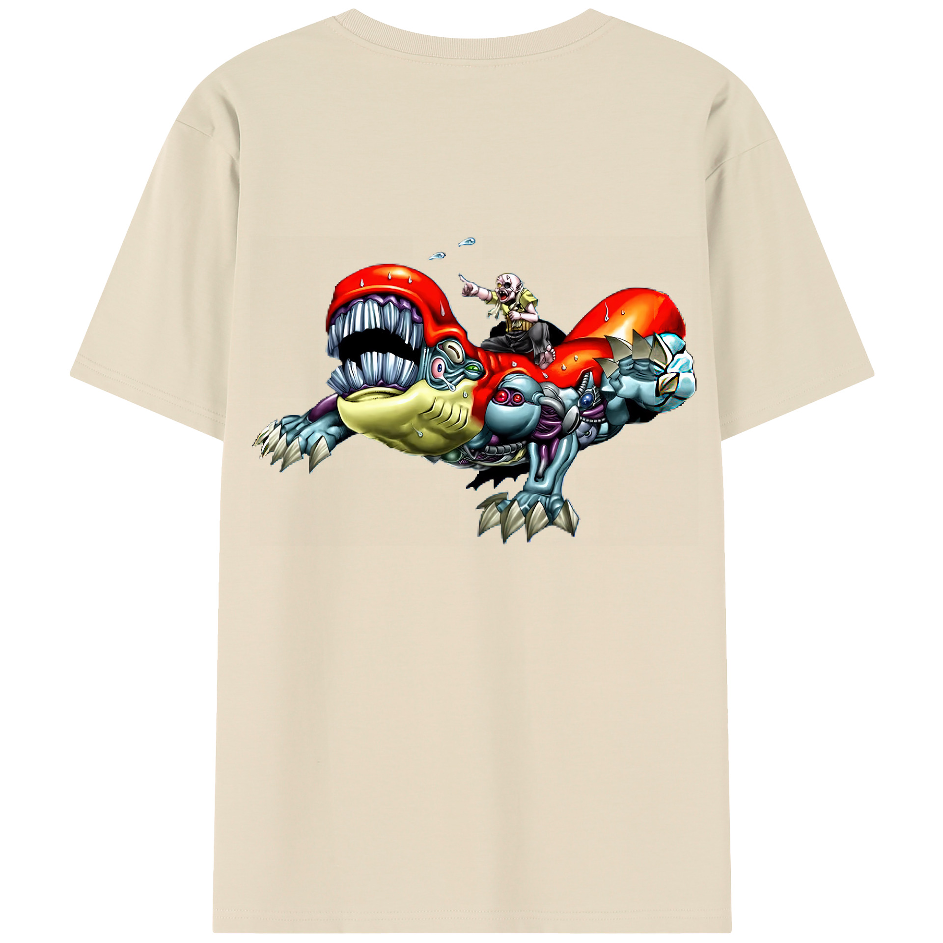 （画像用） 遊☆戯☆王 Yu-Gi-Oh! 綿100％半袖Tシャツ（背面プリント）