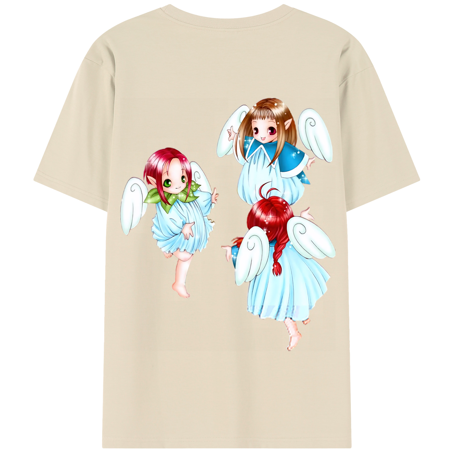 （画像用） 遊☆戯☆王 Yu-Gi-Oh! 綿100％半袖Tシャツ（背面プリント）