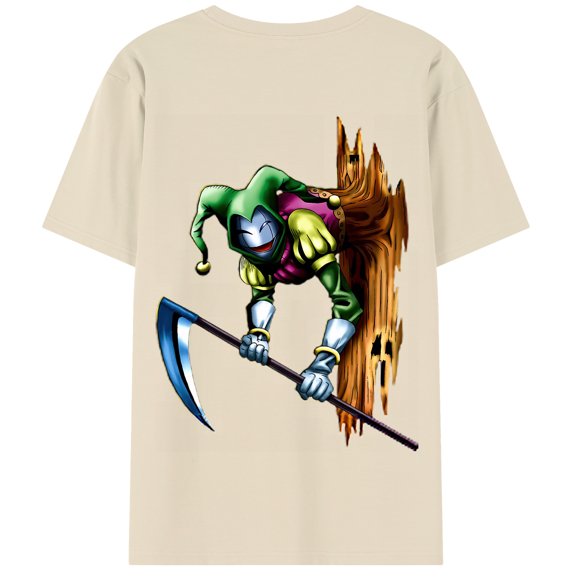 （画像用） 遊☆戯☆王 Yu-Gi-Oh! 綿100％半袖Tシャツ（背面プリント）