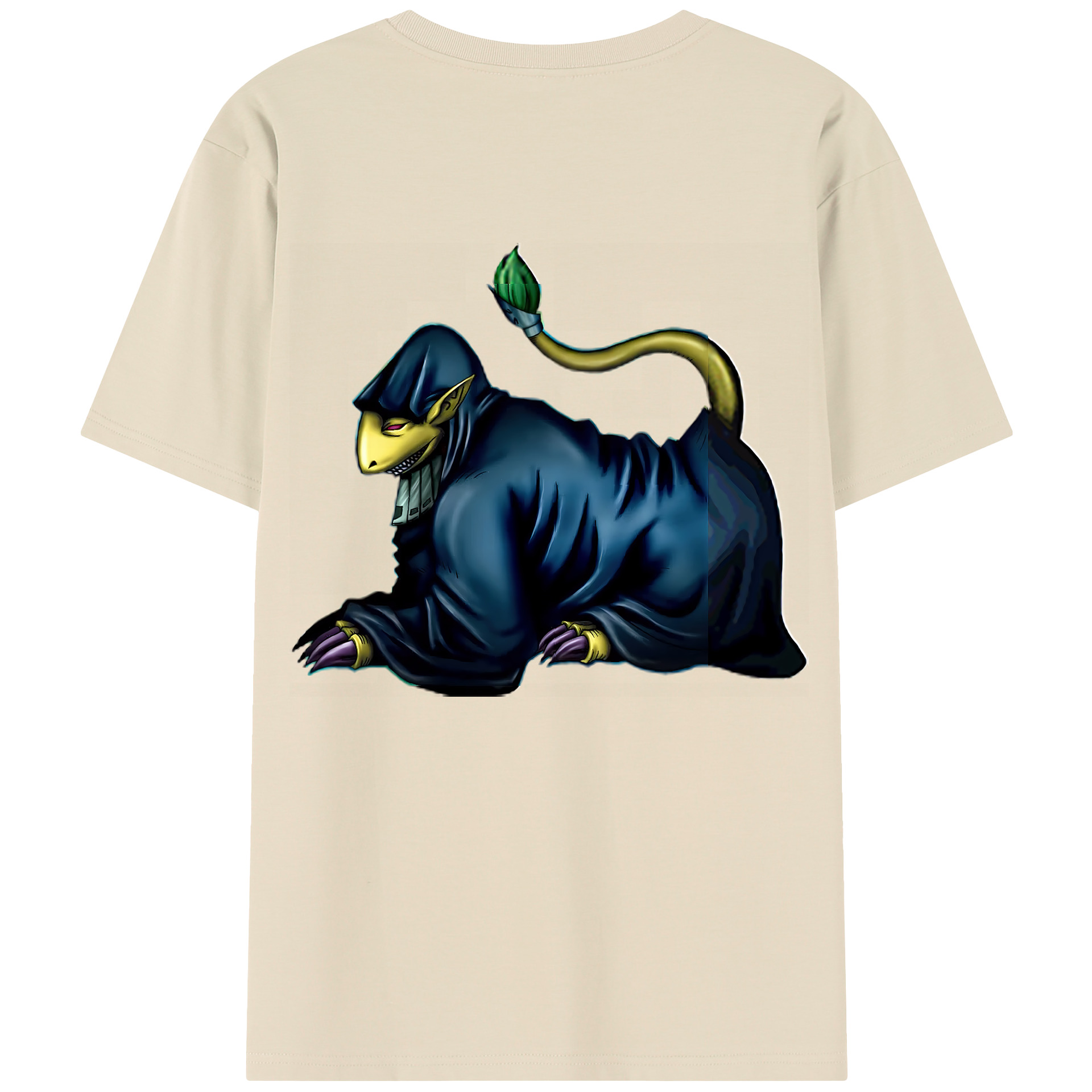 （画像用） 遊☆戯☆王 Yu-Gi-Oh! 綿100％半袖Tシャツ（背面プリント）