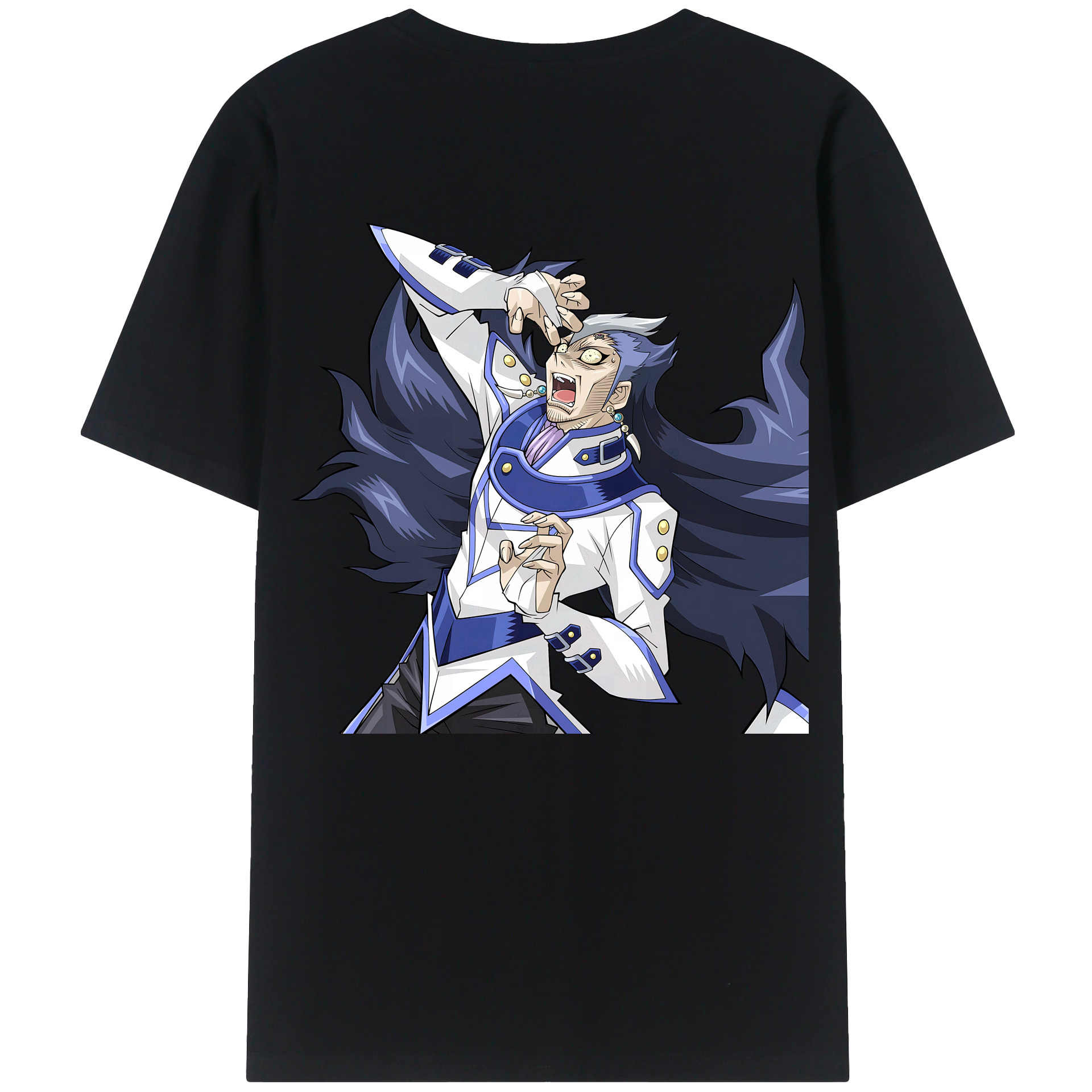 （画像用） 遊☆戯☆王 Yu-Gi-Oh! 綿100％半袖Tシャツ（背面プリント）