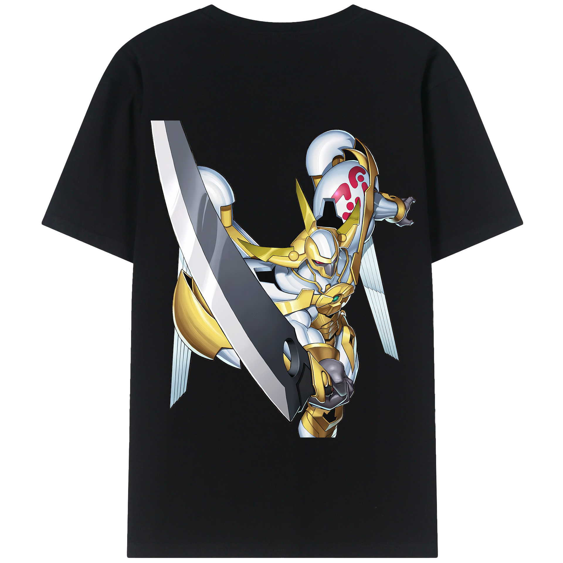 （画像用） 遊☆戯☆王 Yu-Gi-Oh! 綿100％半袖Tシャツ（背面プリント）