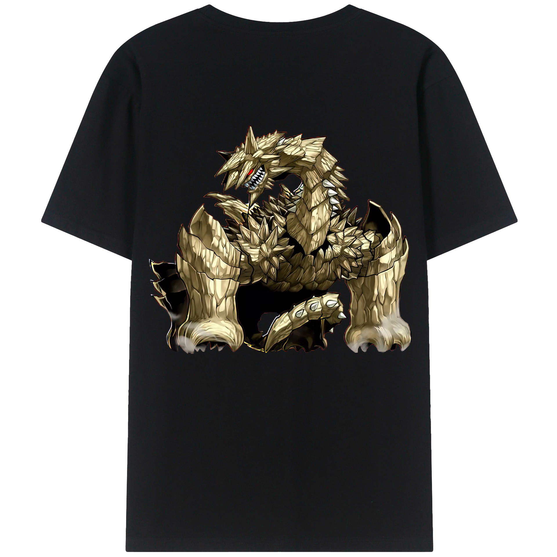 （画像用） 遊☆戯☆王 Yu-Gi-Oh! 綿100％半袖Tシャツ（背面プリント）