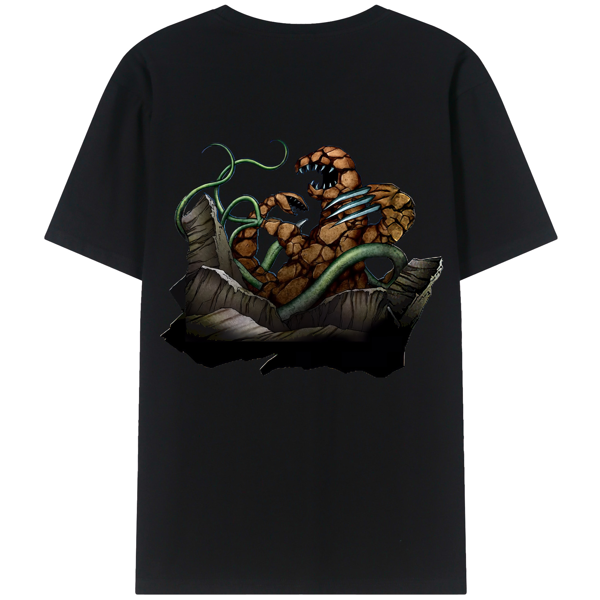 （画像用） 遊☆戯☆王 Yu-Gi-Oh! 綿100％半袖Tシャツ（背面プリント）