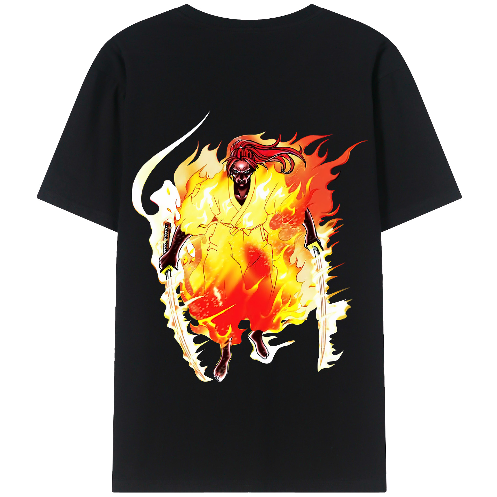 （画像用） 遊☆戯☆王 Yu-Gi-Oh! 綿100％半袖Tシャツ（背面プリント）