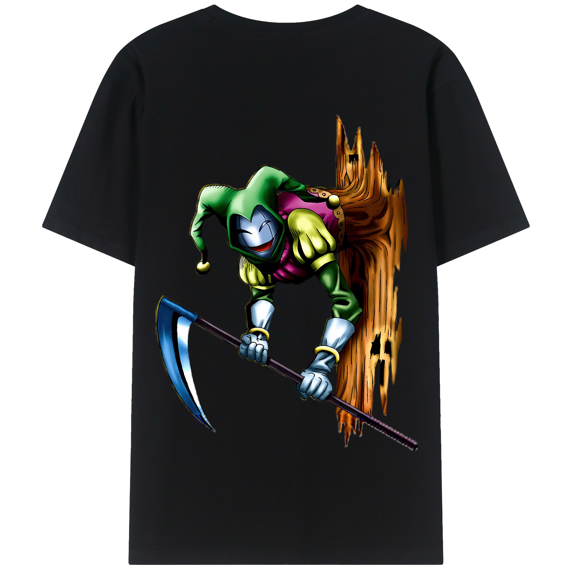 （画像用） 遊☆戯☆王 Yu-Gi-Oh! 綿100％半袖Tシャツ（背面プリント）