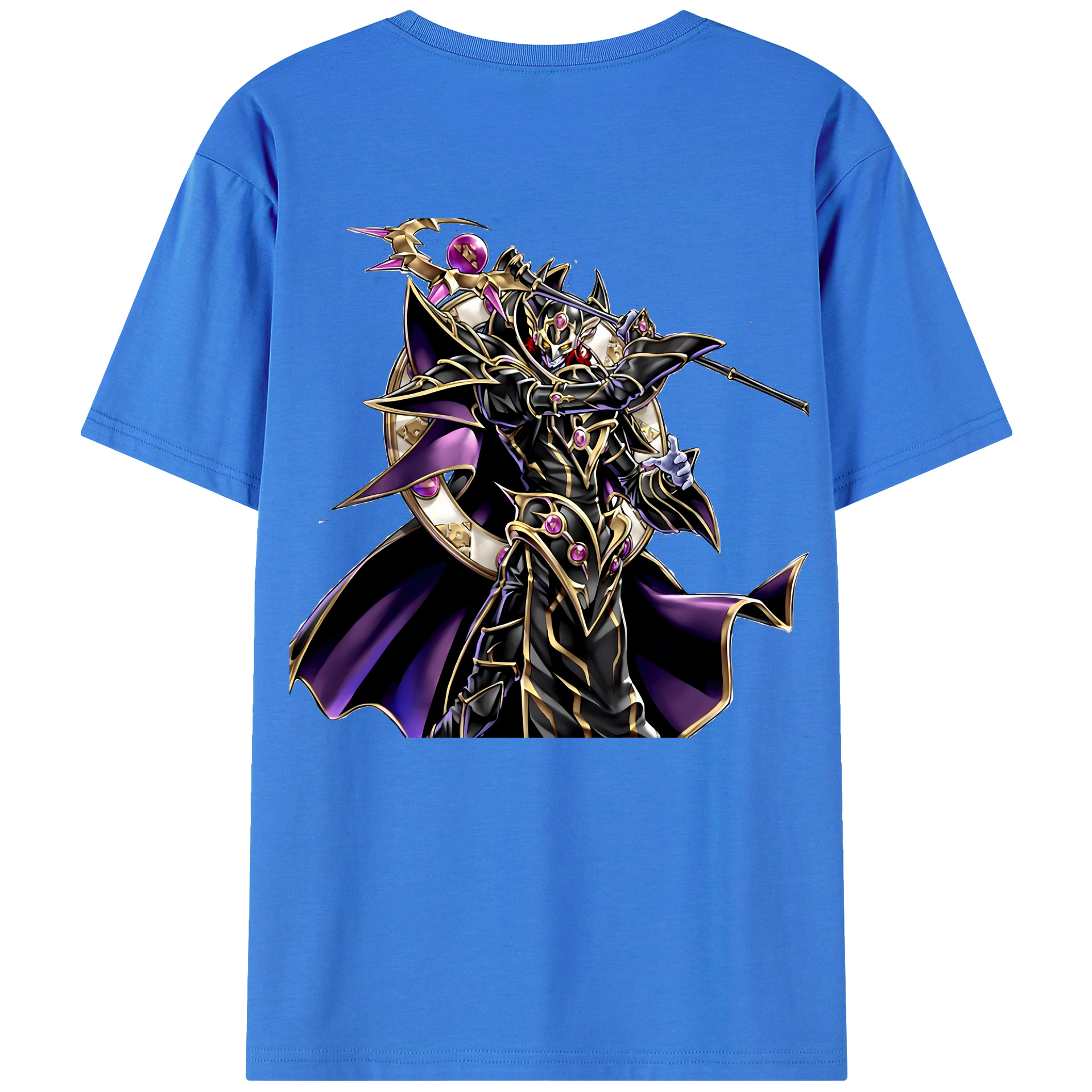 （画像用） 遊☆戯☆王 Yu-Gi-Oh! 綿100％半袖Tシャツ（背面プリント）