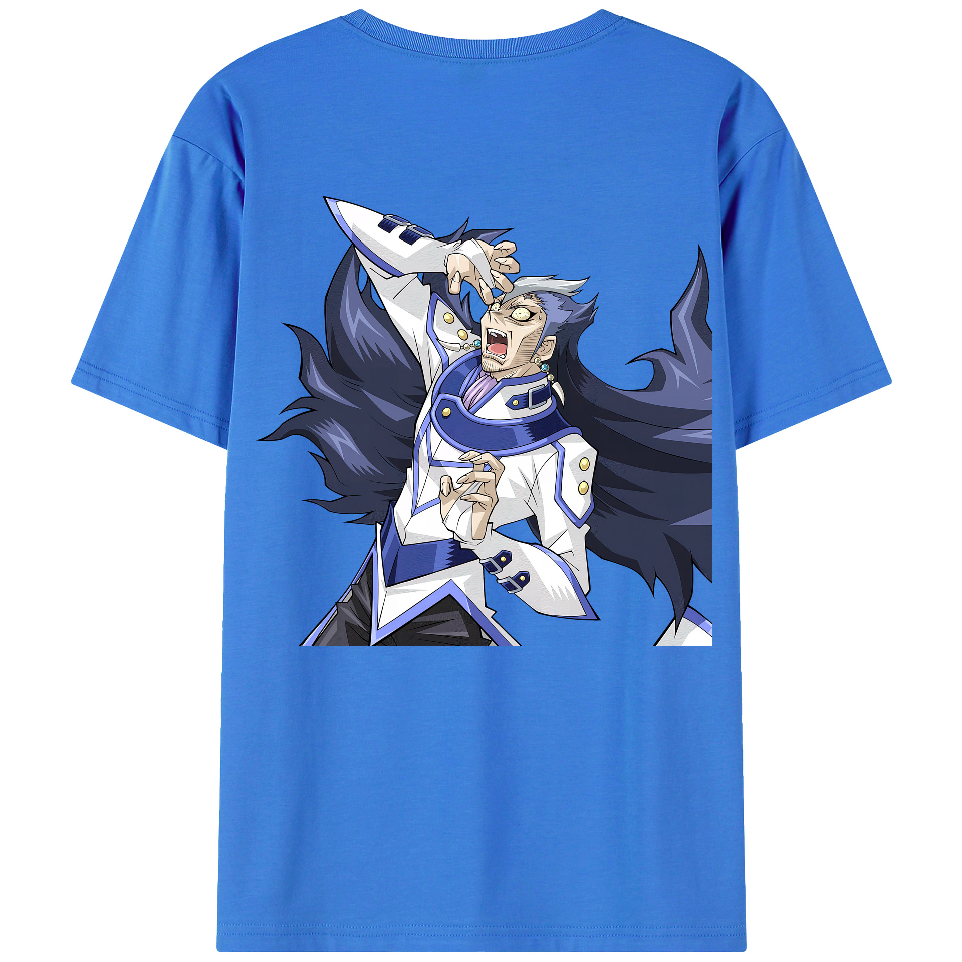 （画像用） 遊☆戯☆王 Yu-Gi-Oh! 綿100％半袖Tシャツ（背面プリント）