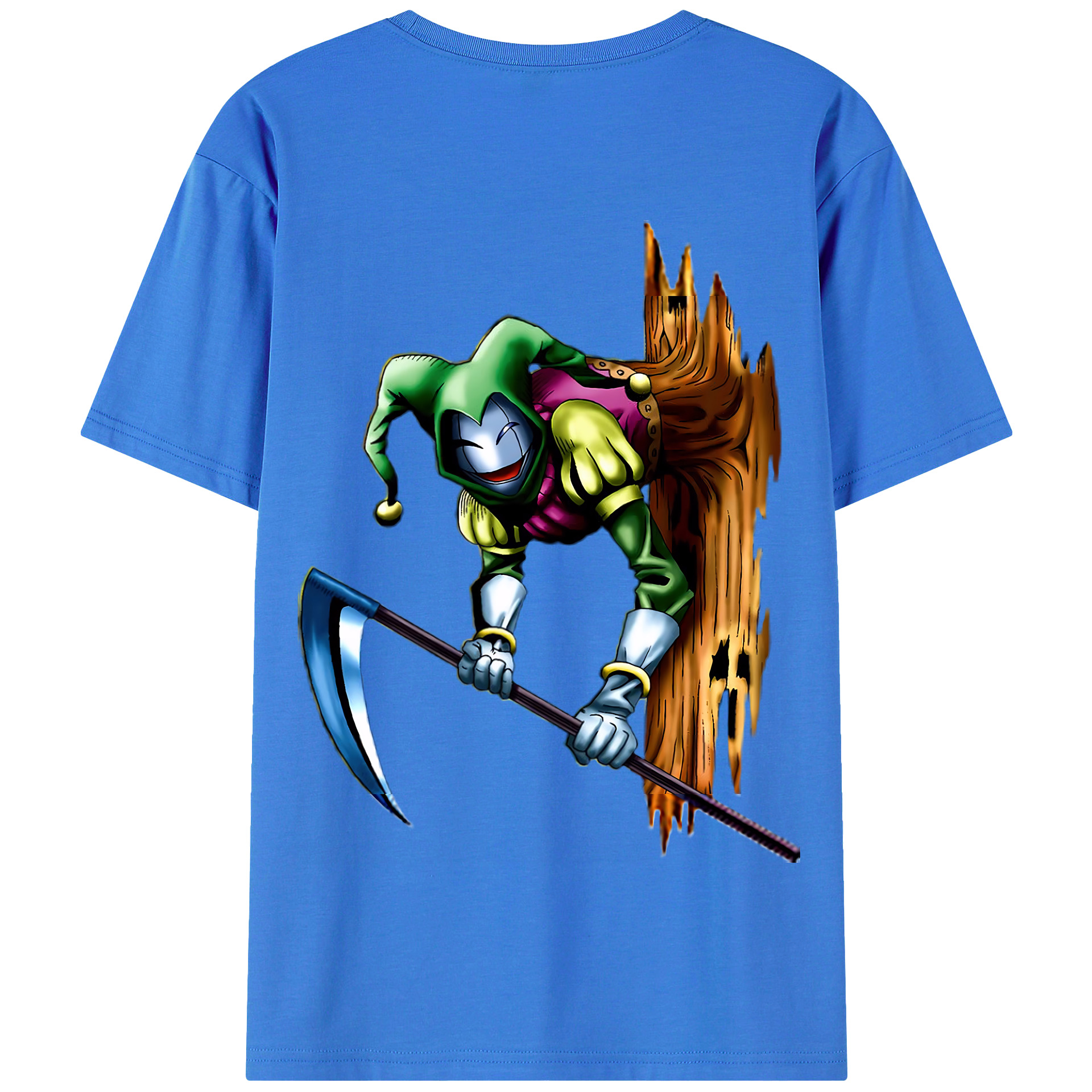 （画像用） 遊☆戯☆王 Yu-Gi-Oh! 綿100％半袖Tシャツ（背面プリント）