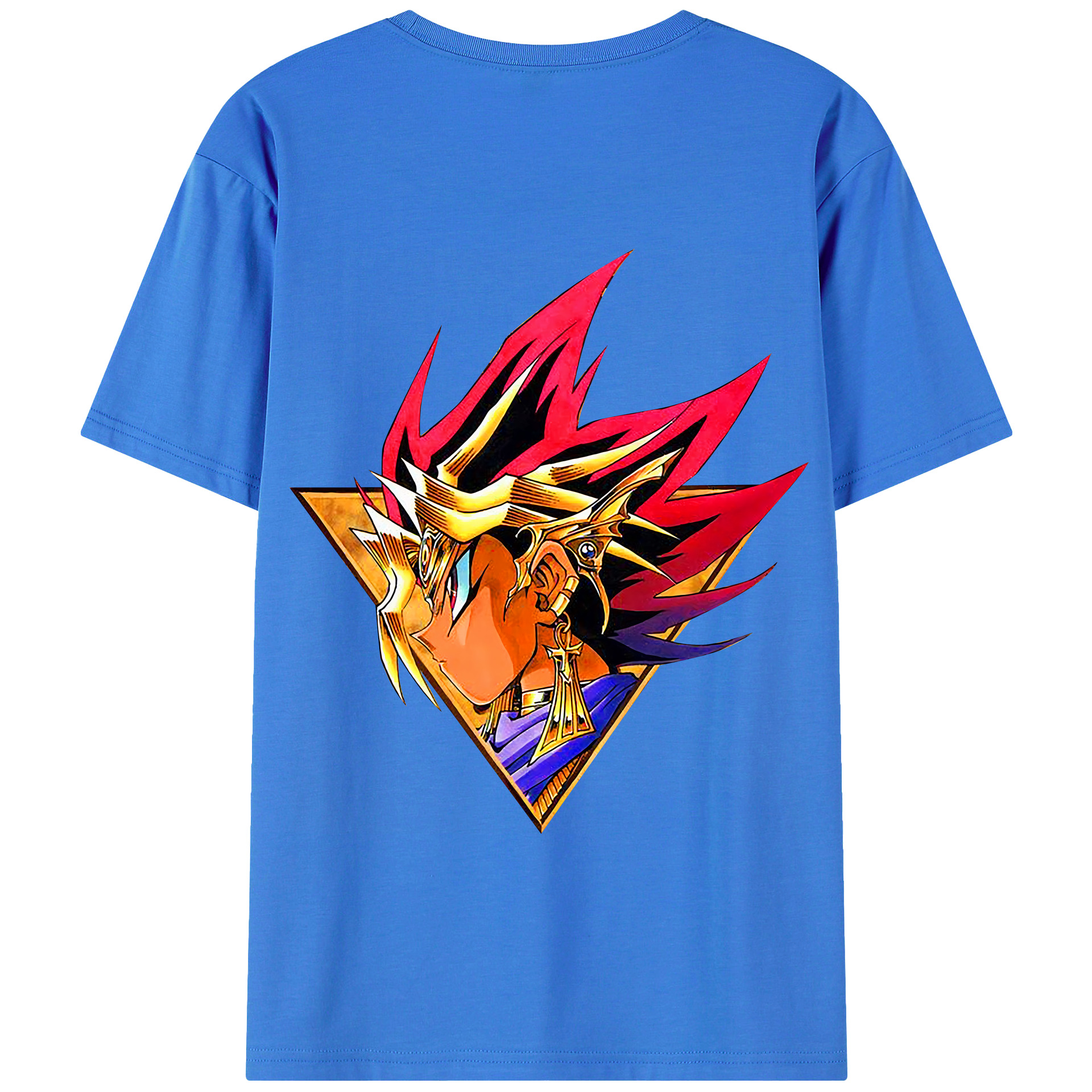 （画像用） 遊☆戯☆王 Yu-Gi-Oh! 綿100％半袖Tシャツ（背面プリント）