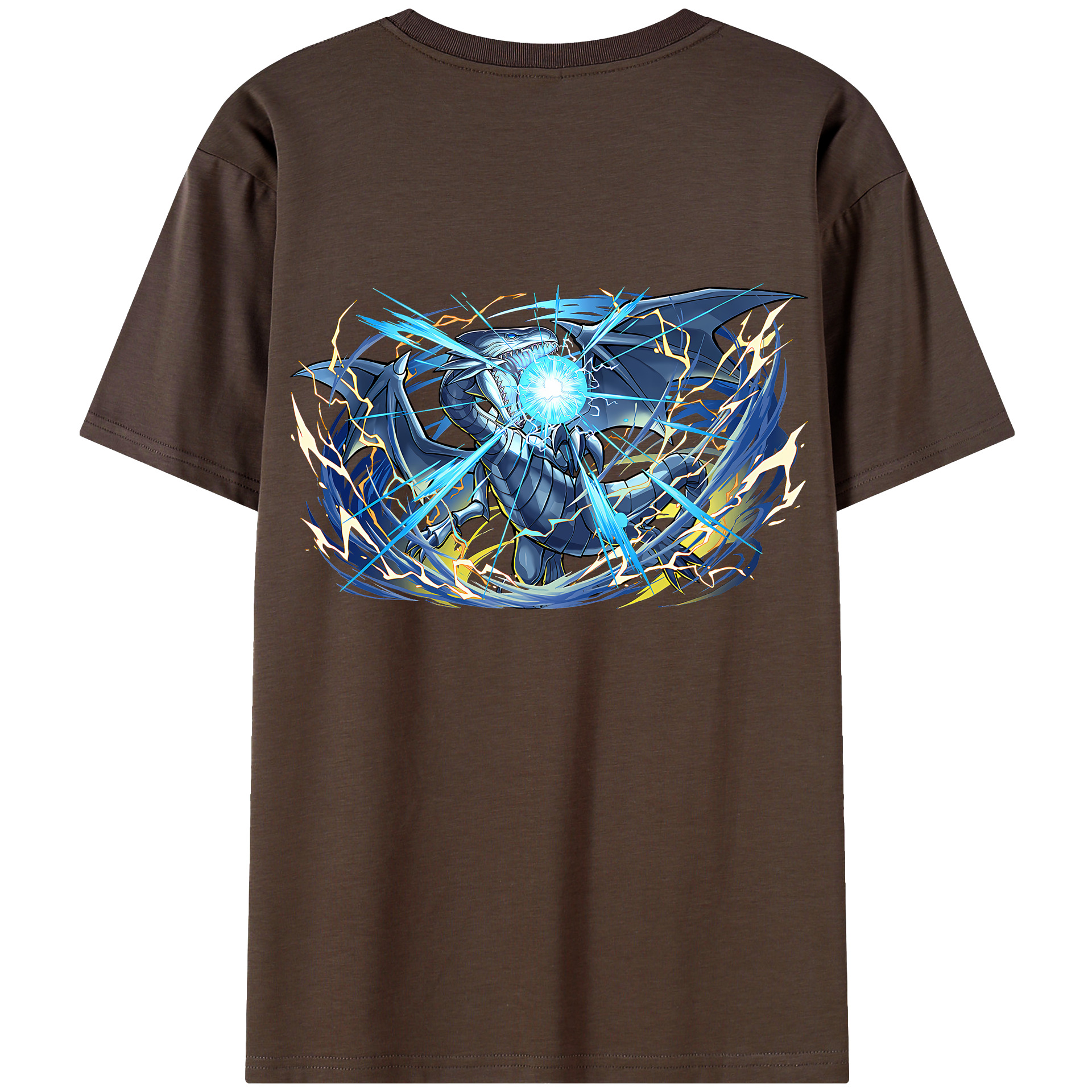 （画像用） 遊☆戯☆王 Yu-Gi-Oh! 綿100％半袖Tシャツ（背面プリント）