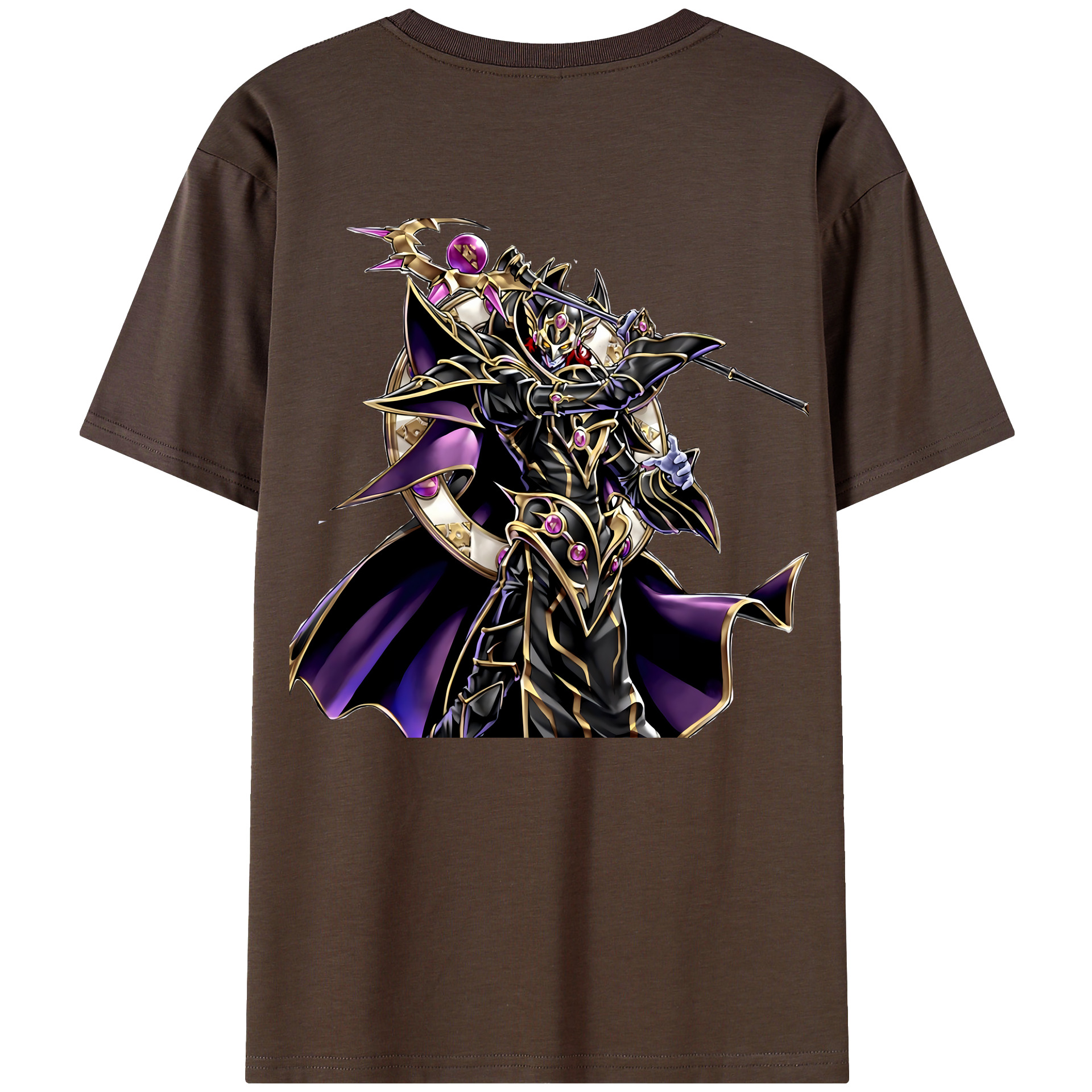（画像用） 遊☆戯☆王 Yu-Gi-Oh! 綿100％半袖Tシャツ（背面プリント）