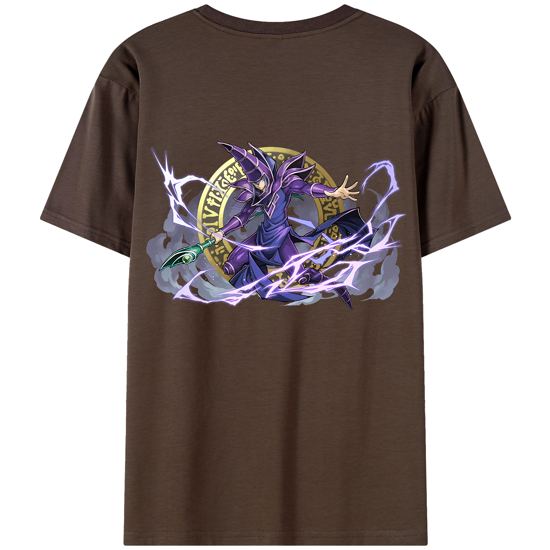 （画像用） 遊☆戯☆王 Yu-Gi-Oh! 綿100％半袖Tシャツ（背面プリント）