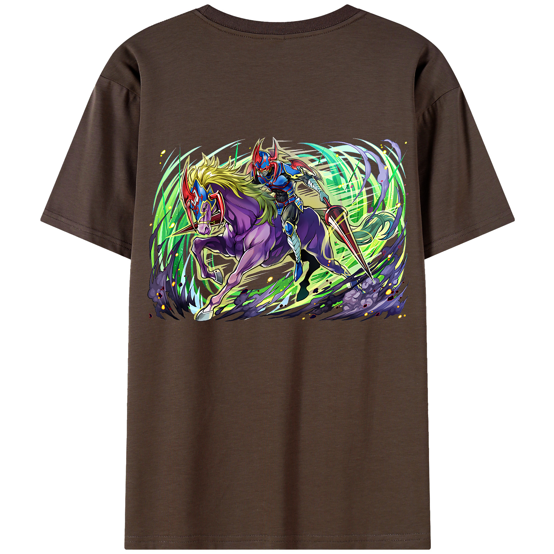 （画像用） 遊☆戯☆王 Yu-Gi-Oh! 綿100％半袖Tシャツ（背面プリント）