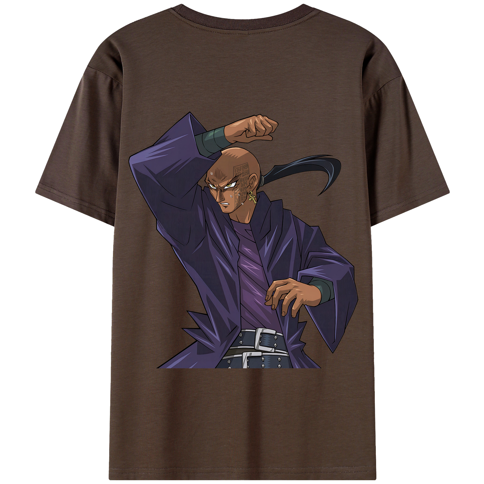 （画像用） 遊☆戯☆王 Yu-Gi-Oh! 綿100％半袖Tシャツ（背面プリント）