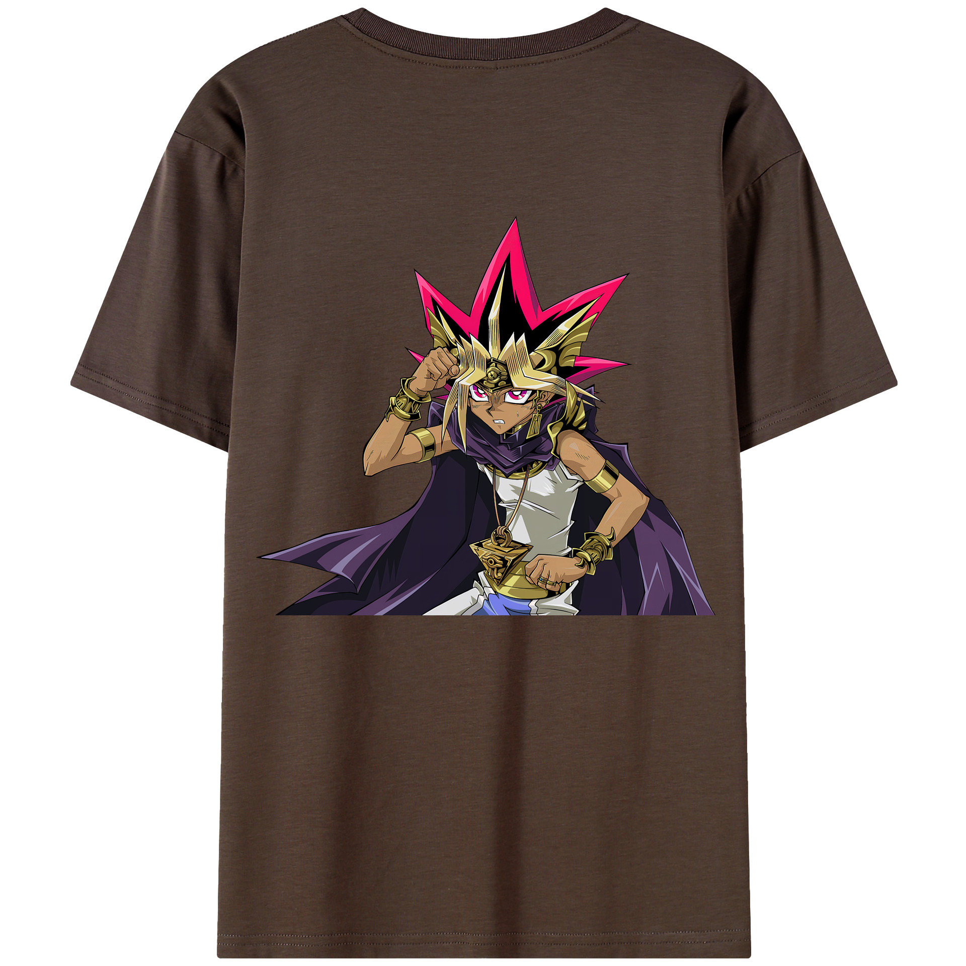 （画像用） 遊☆戯☆王 Yu-Gi-Oh! 綿100％半袖Tシャツ（背面プリント）