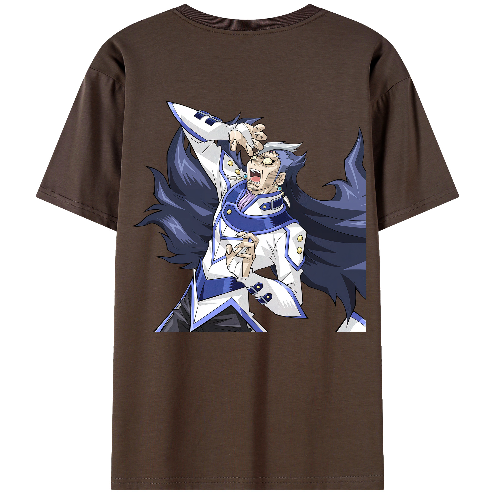 （画像用） 遊☆戯☆王 Yu-Gi-Oh! 綿100％半袖Tシャツ（背面プリント）