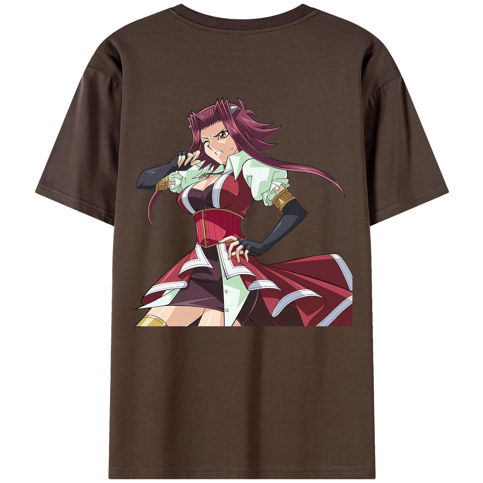 （画像用） 遊☆戯☆王 Yu-Gi-Oh! 綿100％半袖Tシャツ（背面プリント）