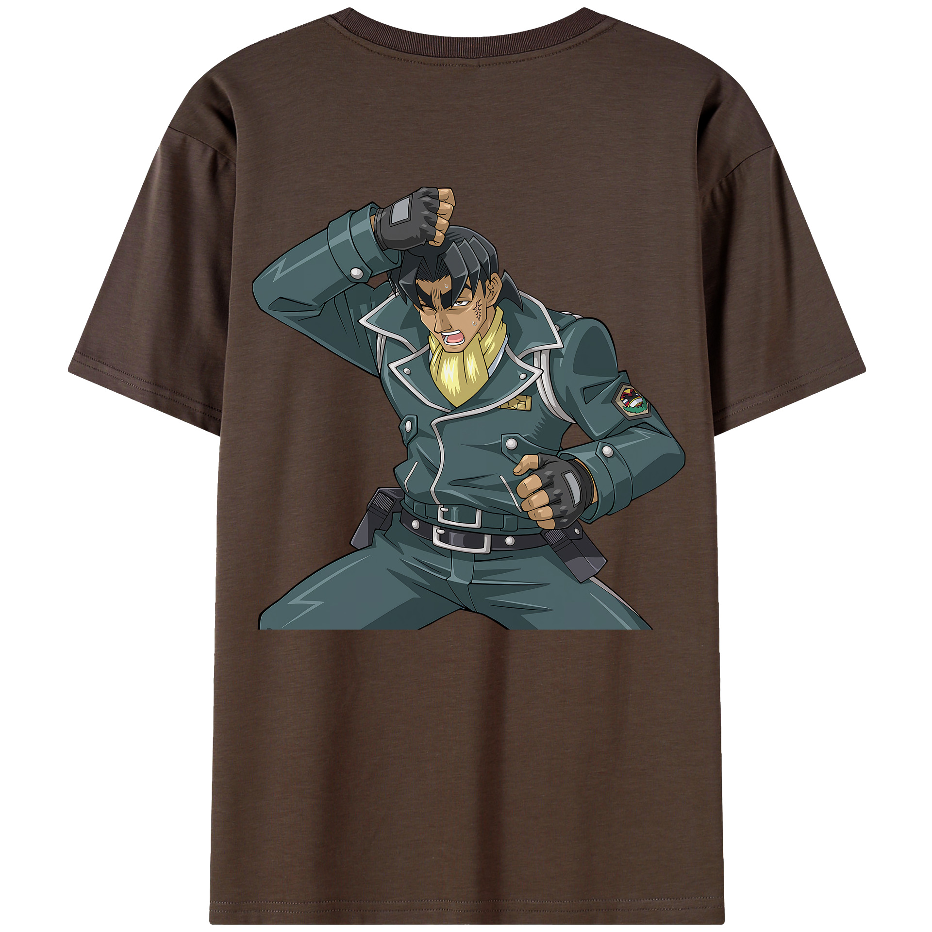 （画像用） 遊☆戯☆王 Yu-Gi-Oh! 綿100％半袖Tシャツ（背面プリント）