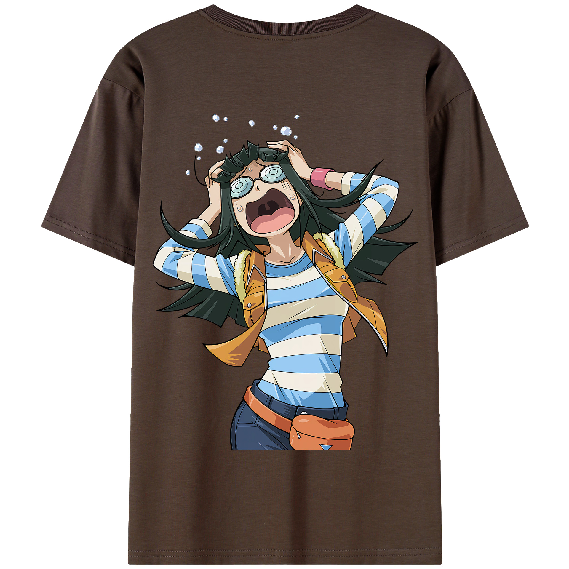 （画像用） 遊☆戯☆王 Yu-Gi-Oh! 綿100％半袖Tシャツ（背面プリント）