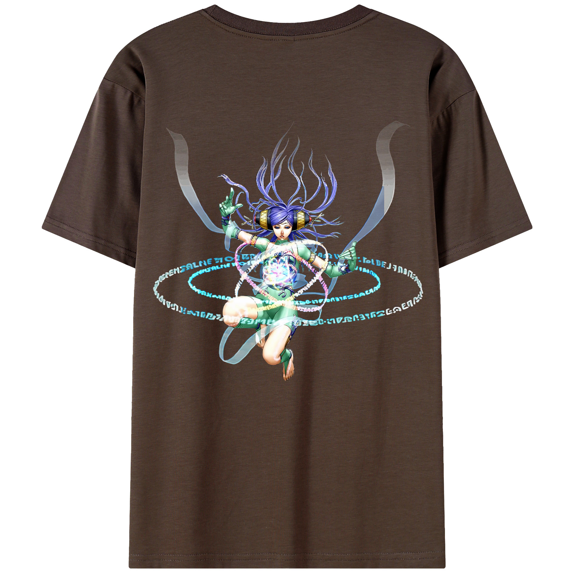 （画像用） 遊☆戯☆王 Yu-Gi-Oh! 綿100％半袖Tシャツ（背面プリント）