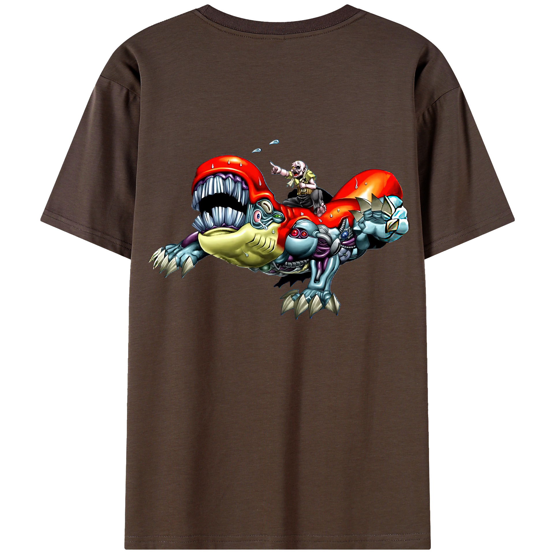 （画像用） 遊☆戯☆王 Yu-Gi-Oh! 綿100％半袖Tシャツ（背面プリント）