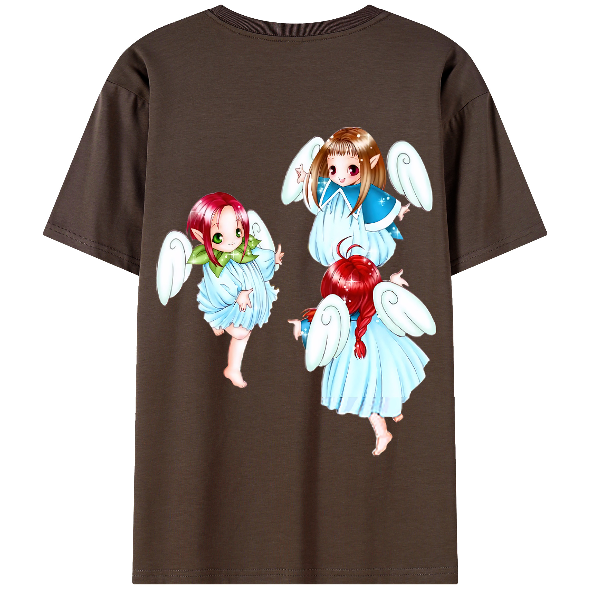 （画像用） 遊☆戯☆王 Yu-Gi-Oh! 綿100％半袖Tシャツ（背面プリント）