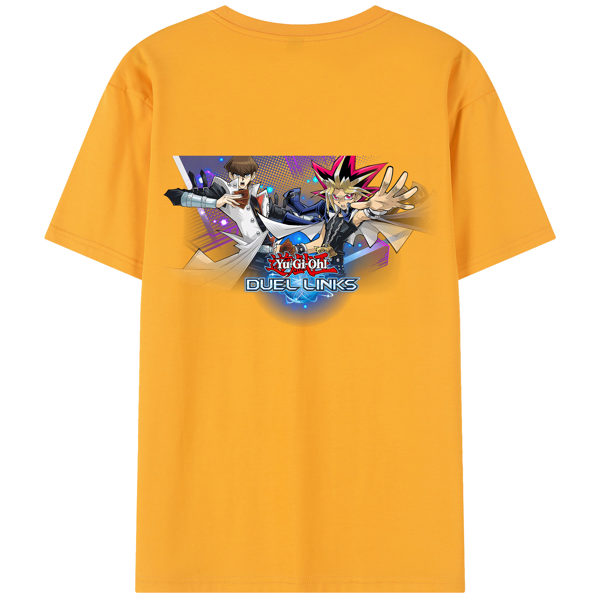 （画像用） 遊☆戯☆王 Yu-Gi-Oh! 綿100％半袖Tシャツ（背面プリント）