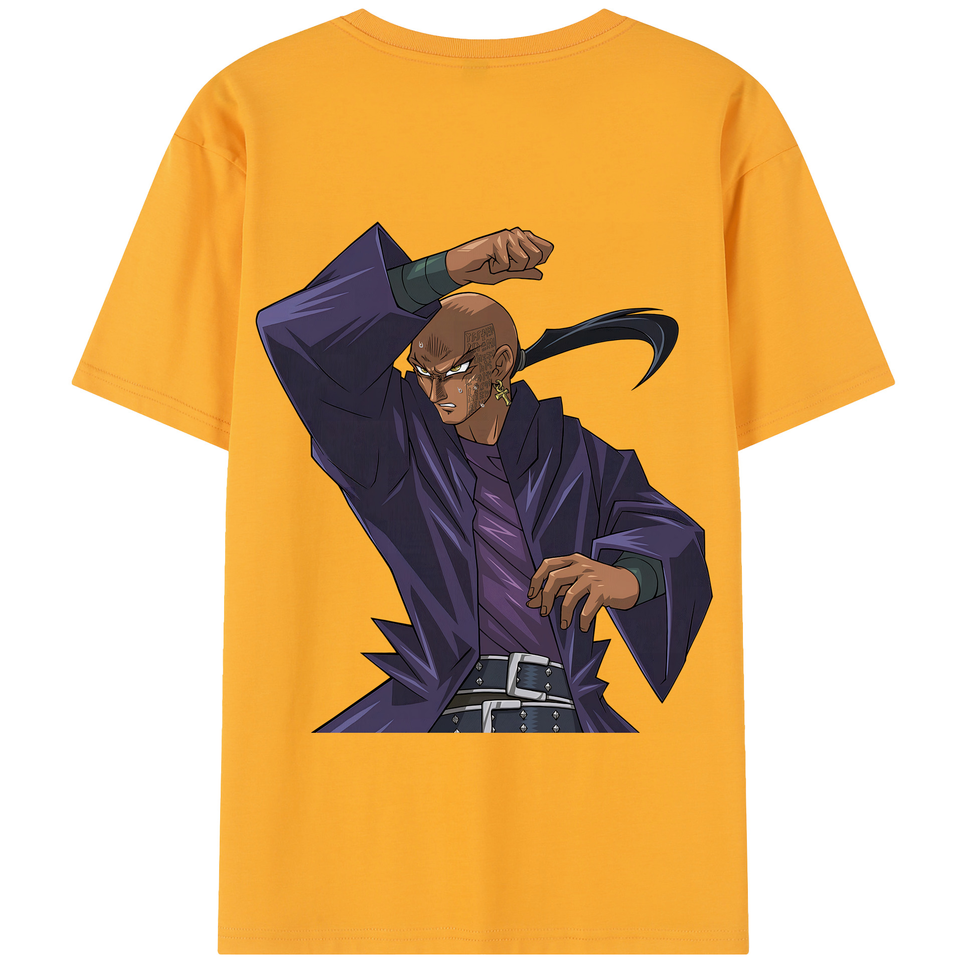 （画像用） 遊☆戯☆王 Yu-Gi-Oh! 綿100％半袖Tシャツ（背面プリント）