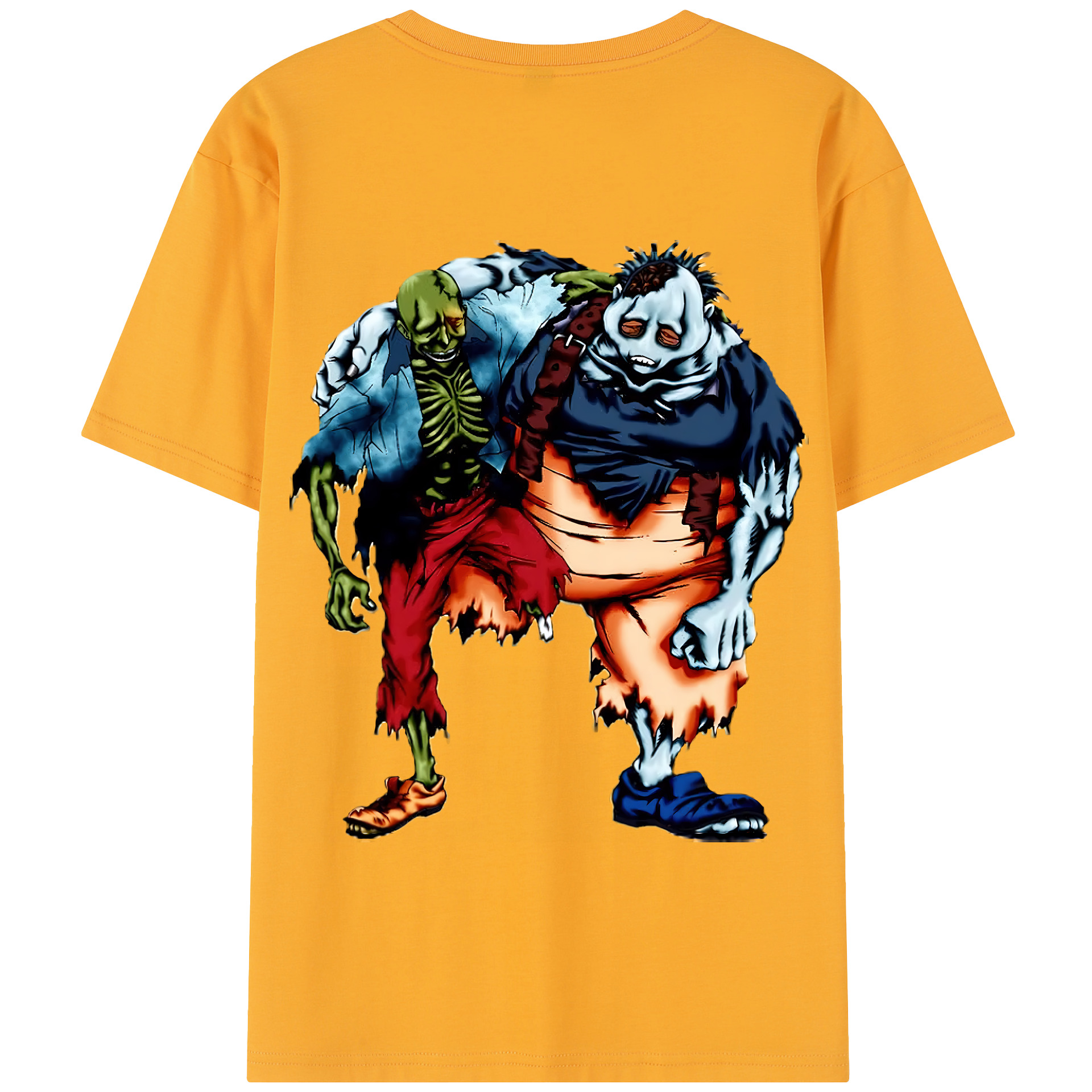 （画像用） 遊☆戯☆王 Yu-Gi-Oh! 綿100％半袖Tシャツ（背面プリント）