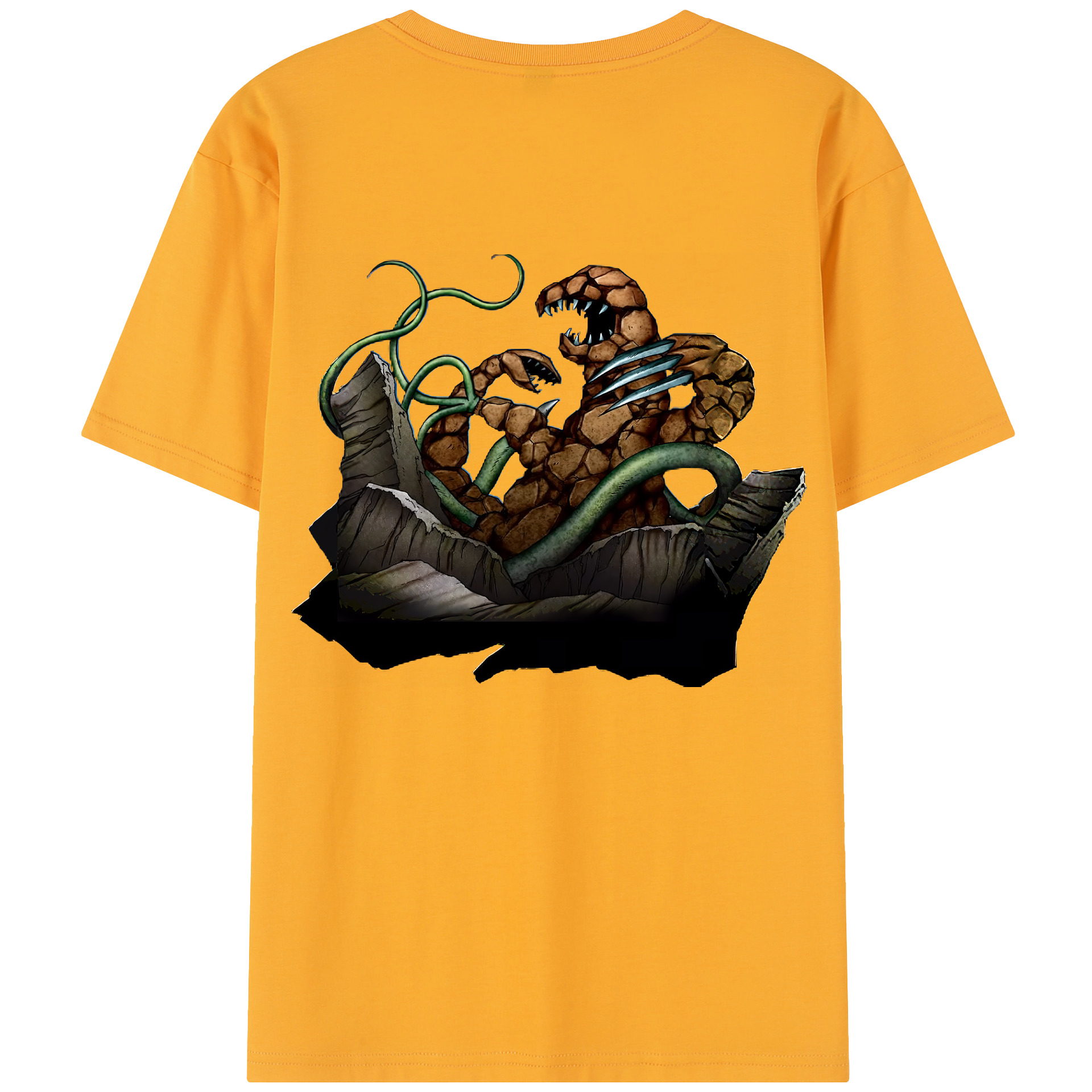 （画像用） 遊☆戯☆王 Yu-Gi-Oh! 綿100％半袖Tシャツ（背面プリント）