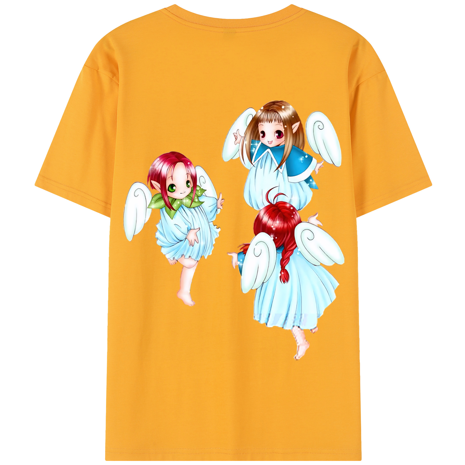 （画像用） 遊☆戯☆王 Yu-Gi-Oh! 綿100％半袖Tシャツ（背面プリント）