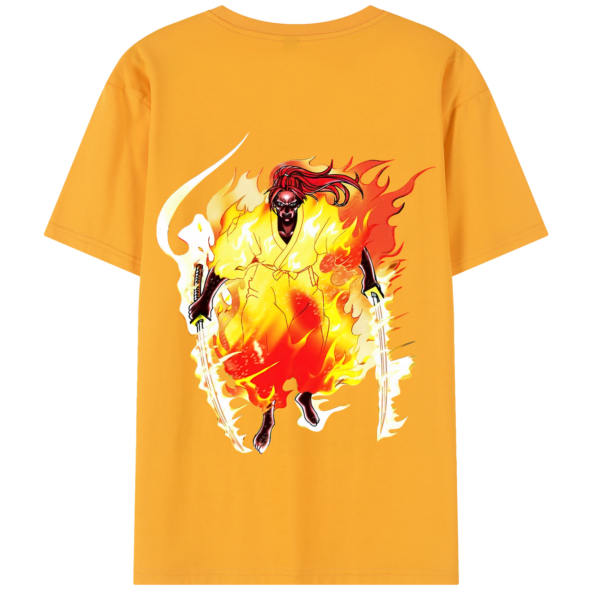 （画像用） 遊☆戯☆王 Yu-Gi-Oh! 綿100％半袖Tシャツ（背面プリント）