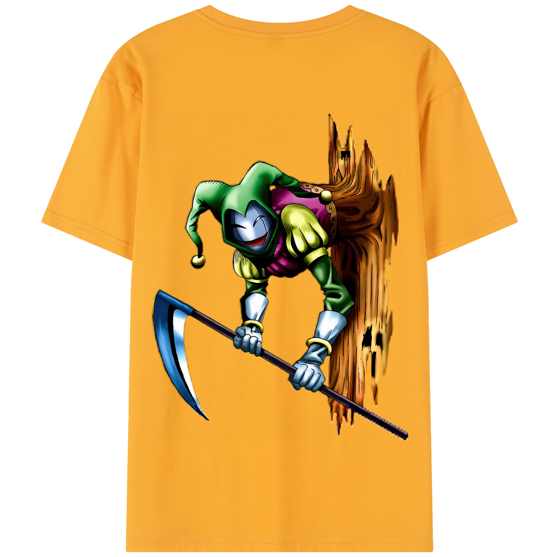 （画像用） 遊☆戯☆王 Yu-Gi-Oh! 綿100％半袖Tシャツ（背面プリント）