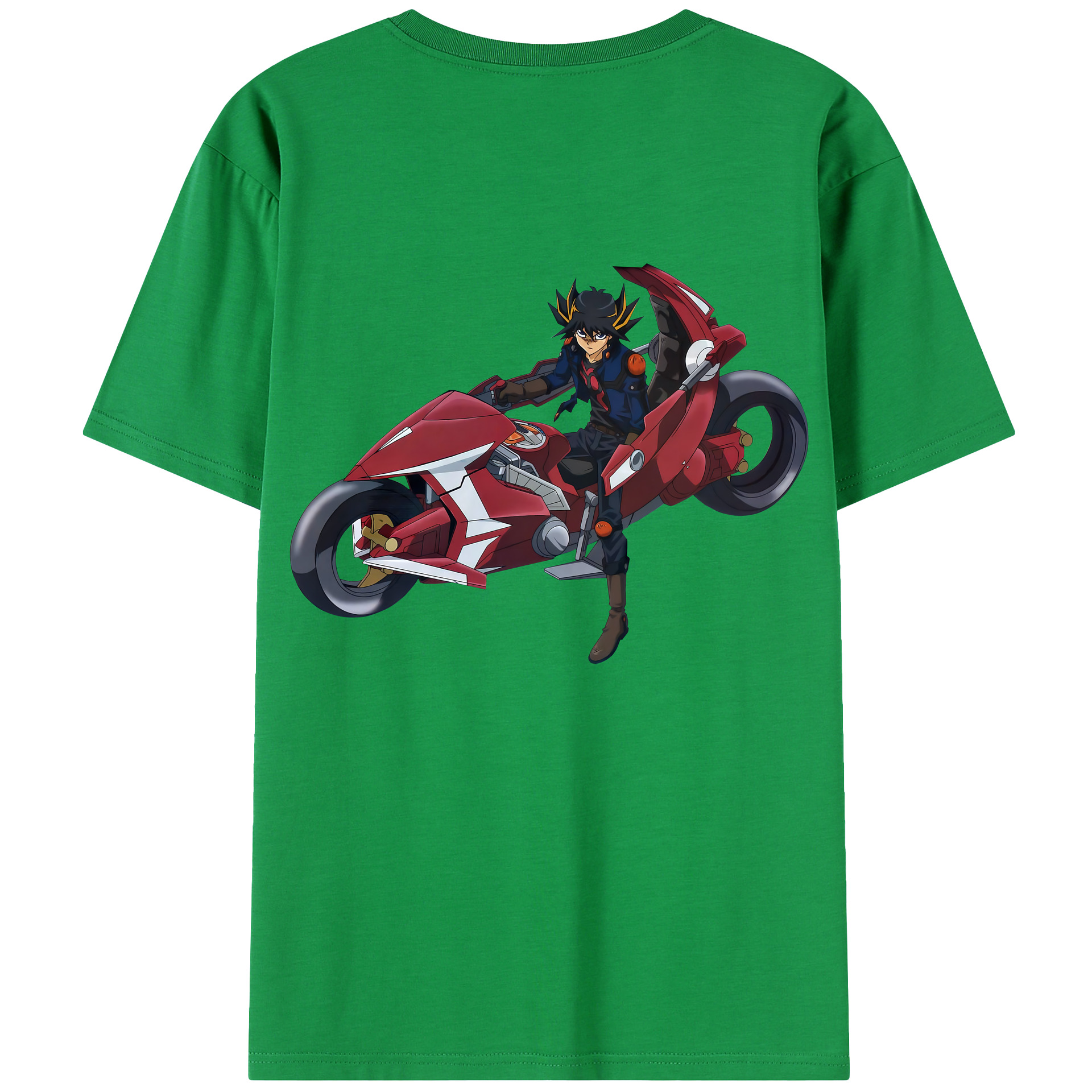 （画像用） 遊☆戯☆王 Yu-Gi-Oh! 綿100％半袖Tシャツ（背面プリント）