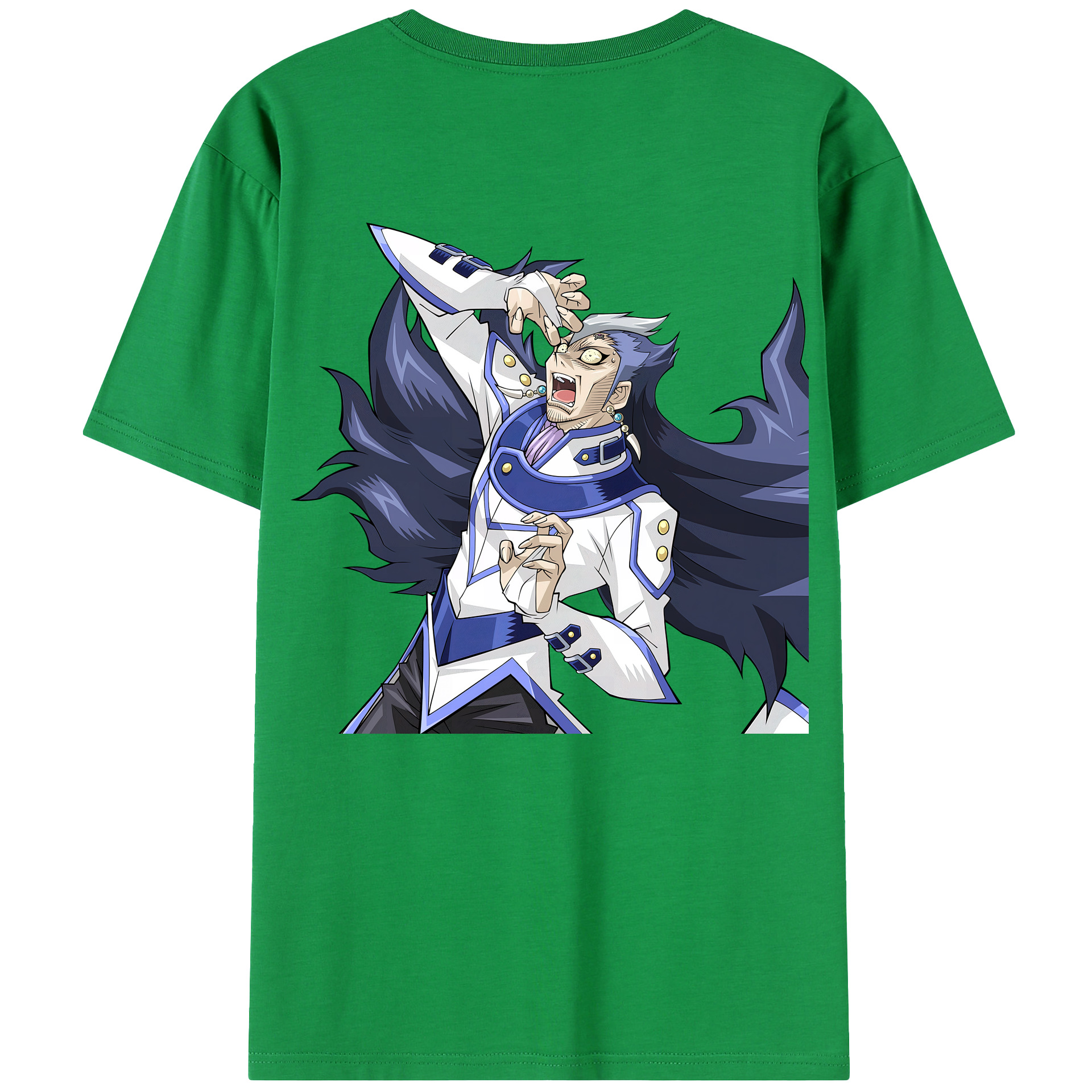 （画像用） 遊☆戯☆王 Yu-Gi-Oh! 綿100％半袖Tシャツ（背面プリント）