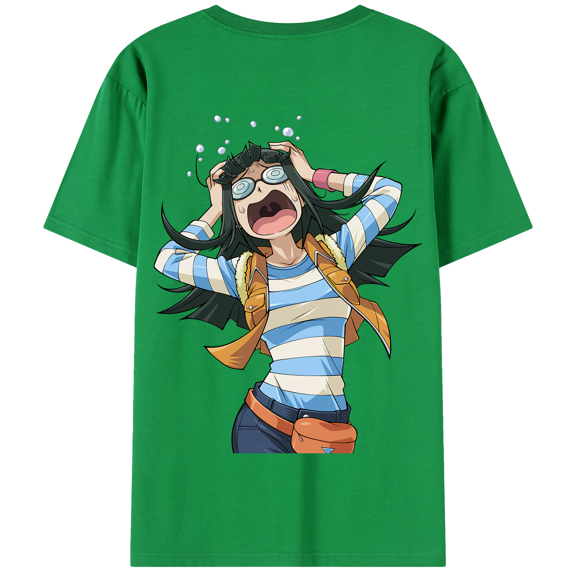 （画像用） 遊☆戯☆王 Yu-Gi-Oh! 綿100％半袖Tシャツ（背面プリント）
