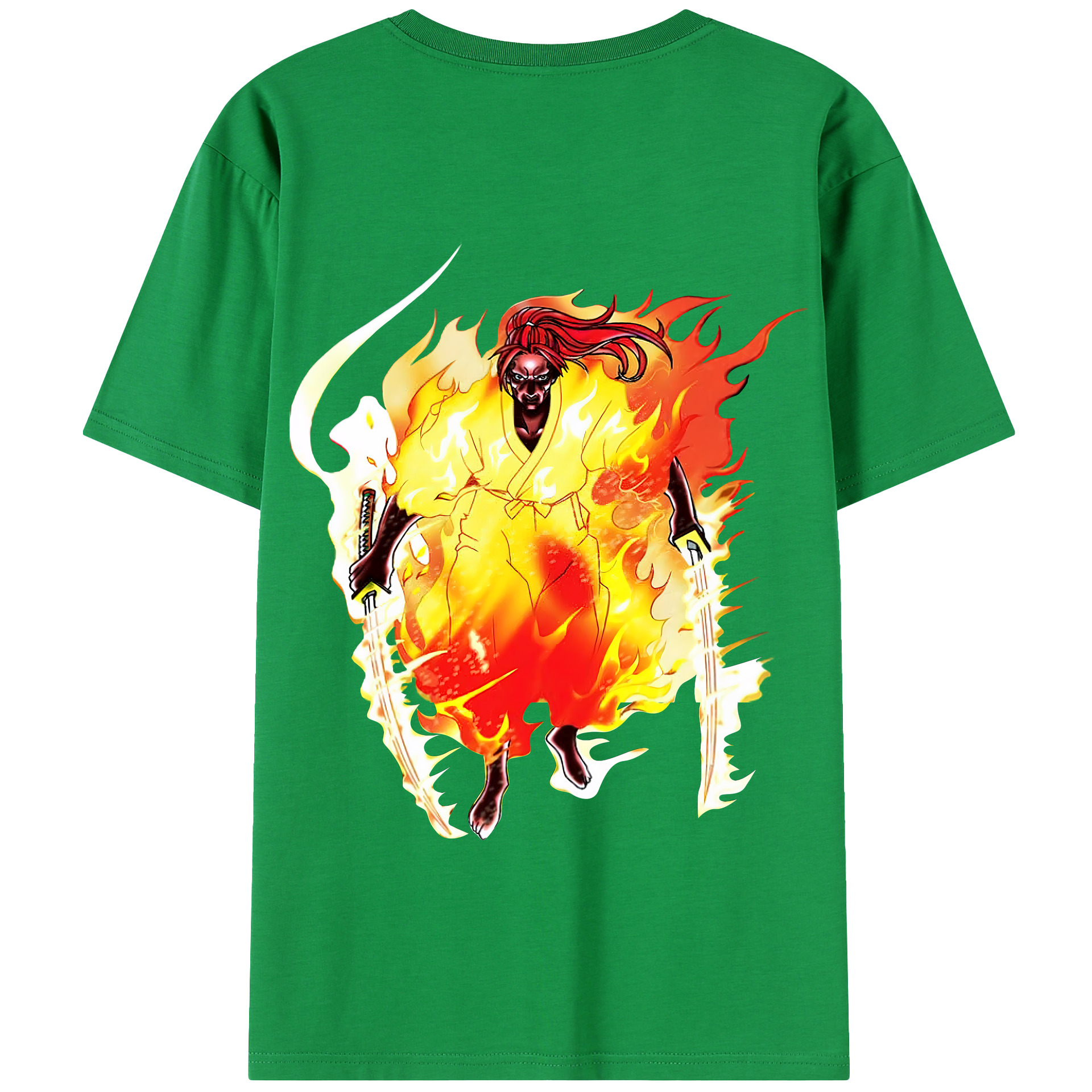 （画像用） 遊☆戯☆王 Yu-Gi-Oh! 綿100％半袖Tシャツ（背面プリント）