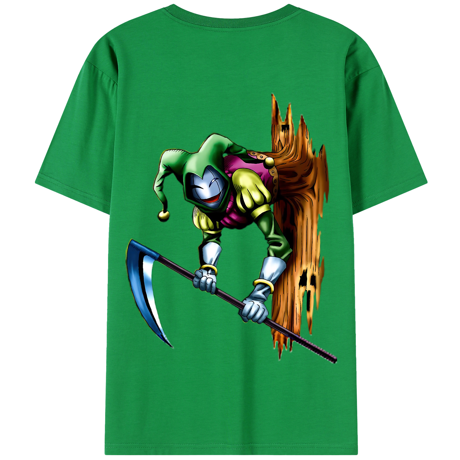 （画像用） 遊☆戯☆王 Yu-Gi-Oh! 綿100％半袖Tシャツ（背面プリント）