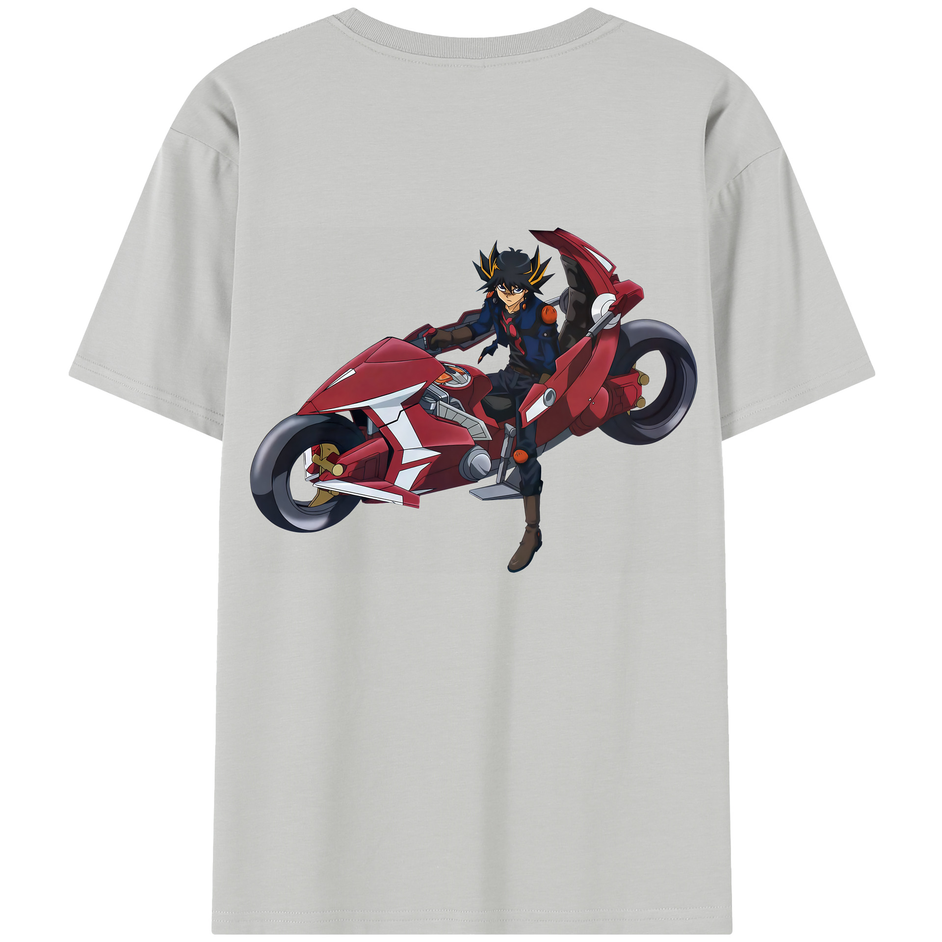 （画像用） 遊☆戯☆王 Yu-Gi-Oh! 綿100％半袖Tシャツ（背面プリント）