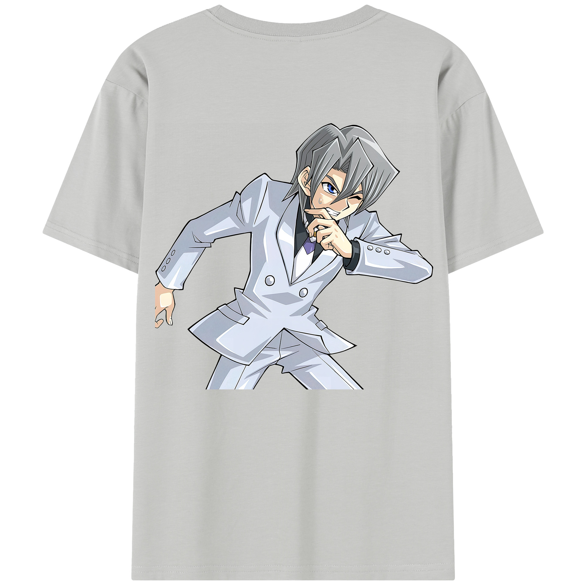 （画像用） 遊☆戯☆王 Yu-Gi-Oh! 綿100％半袖Tシャツ（背面プリント）